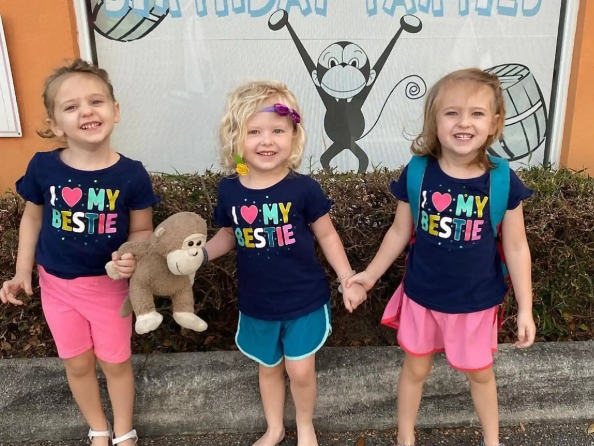 a group of children posing for a photo