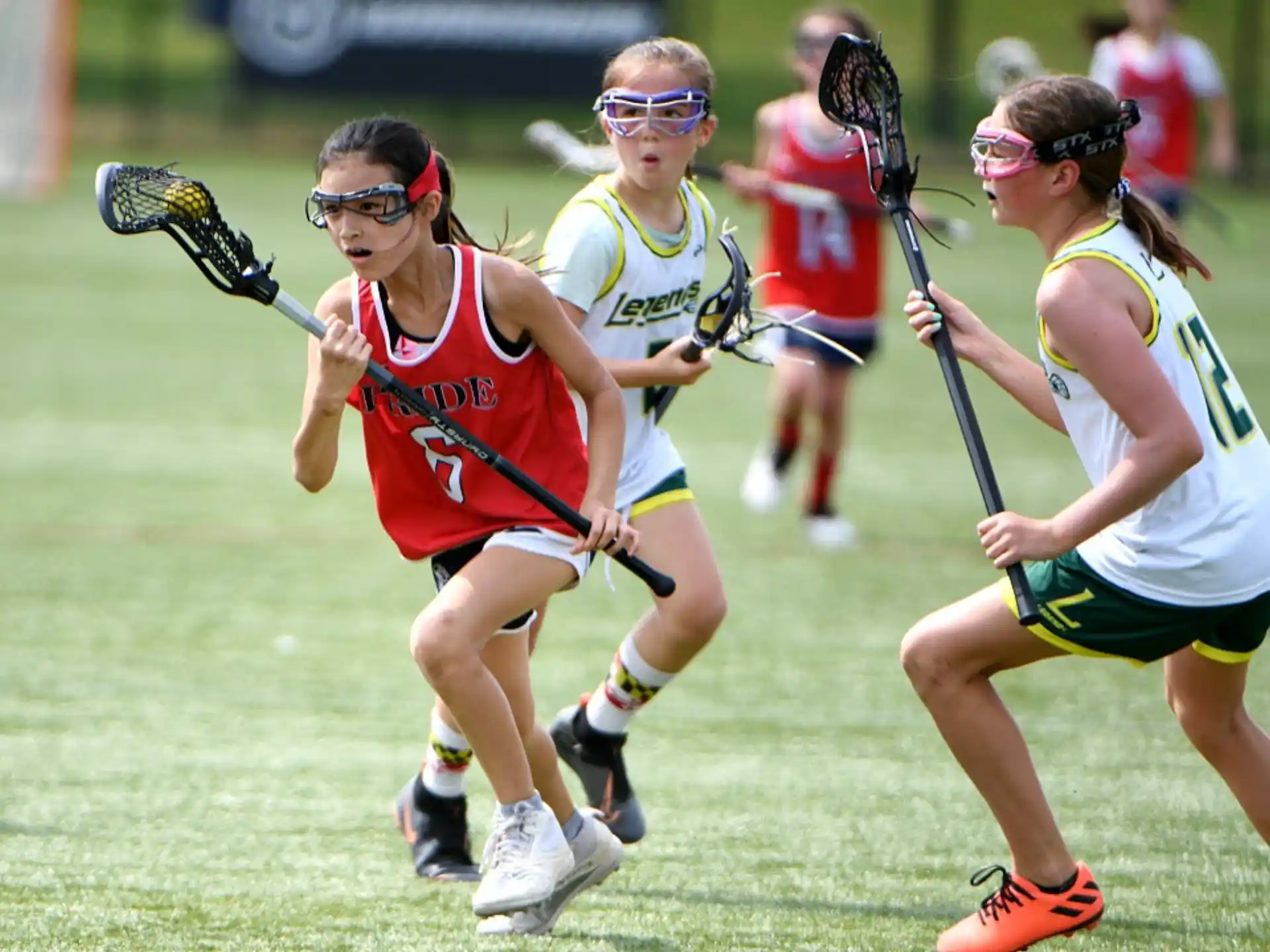 women playing a sport