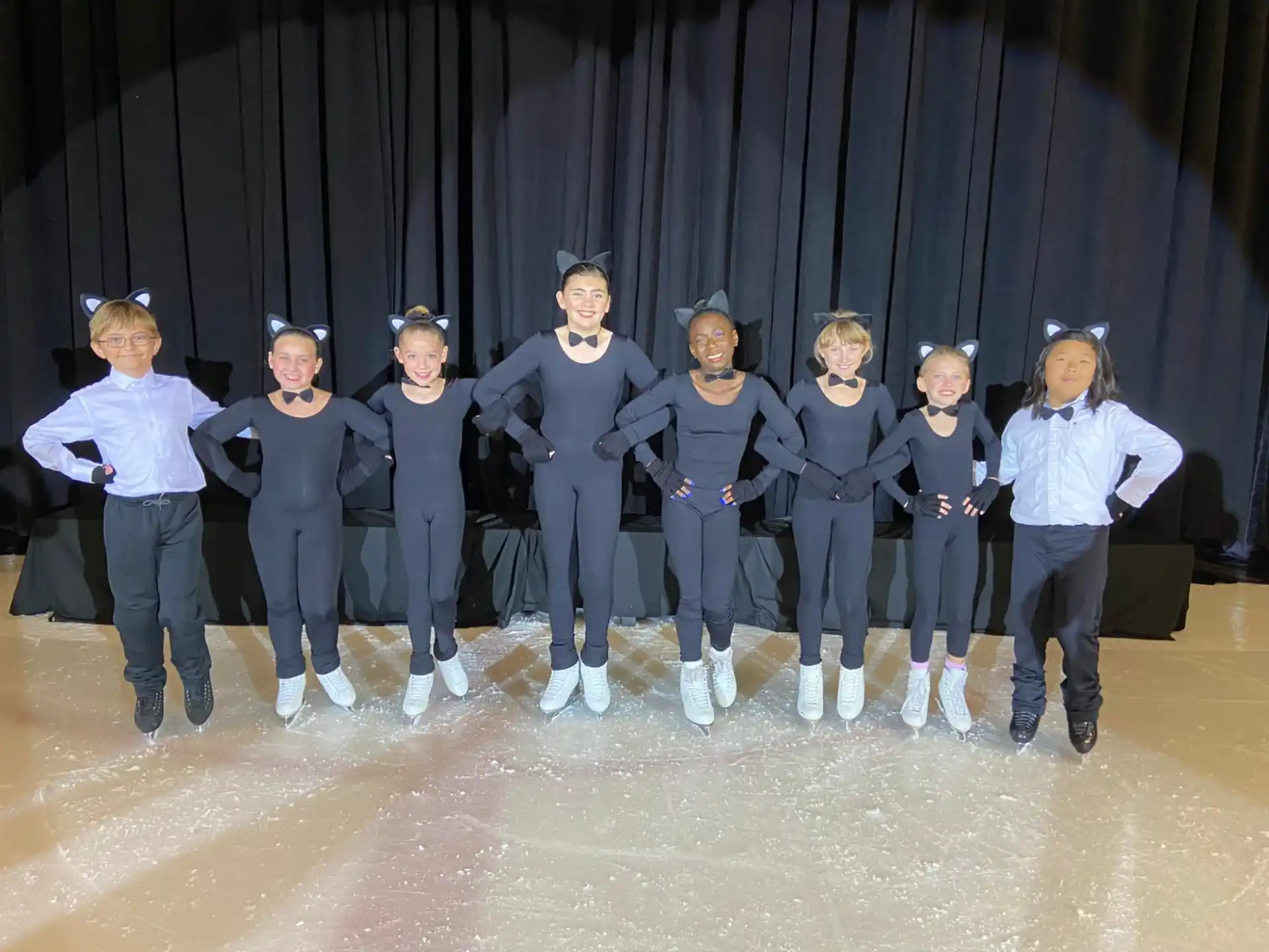 a group of people posing for a photo
