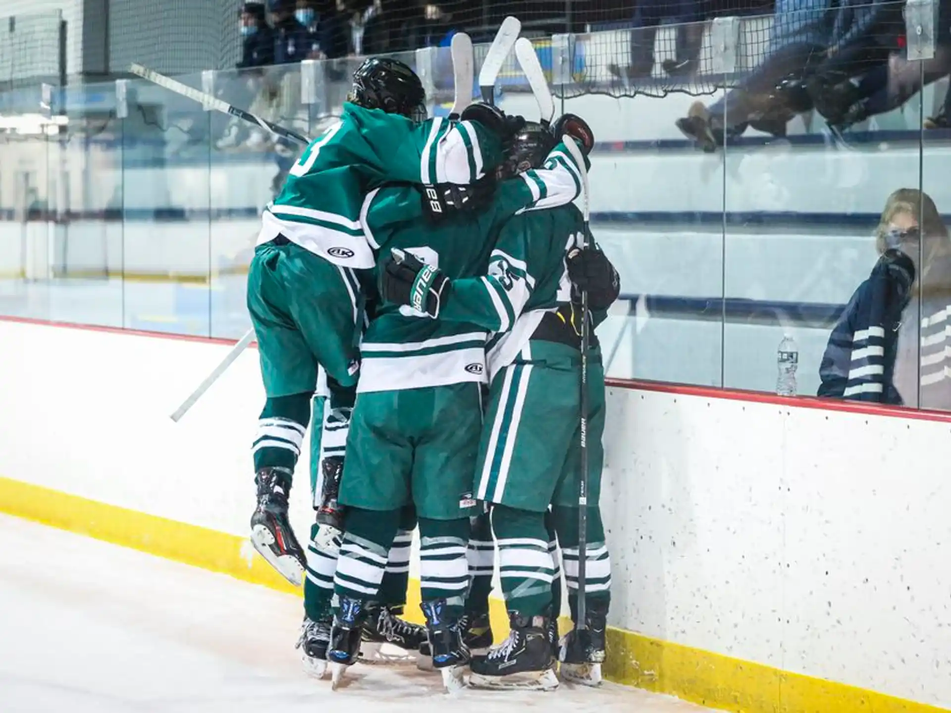 hockey players on ice
