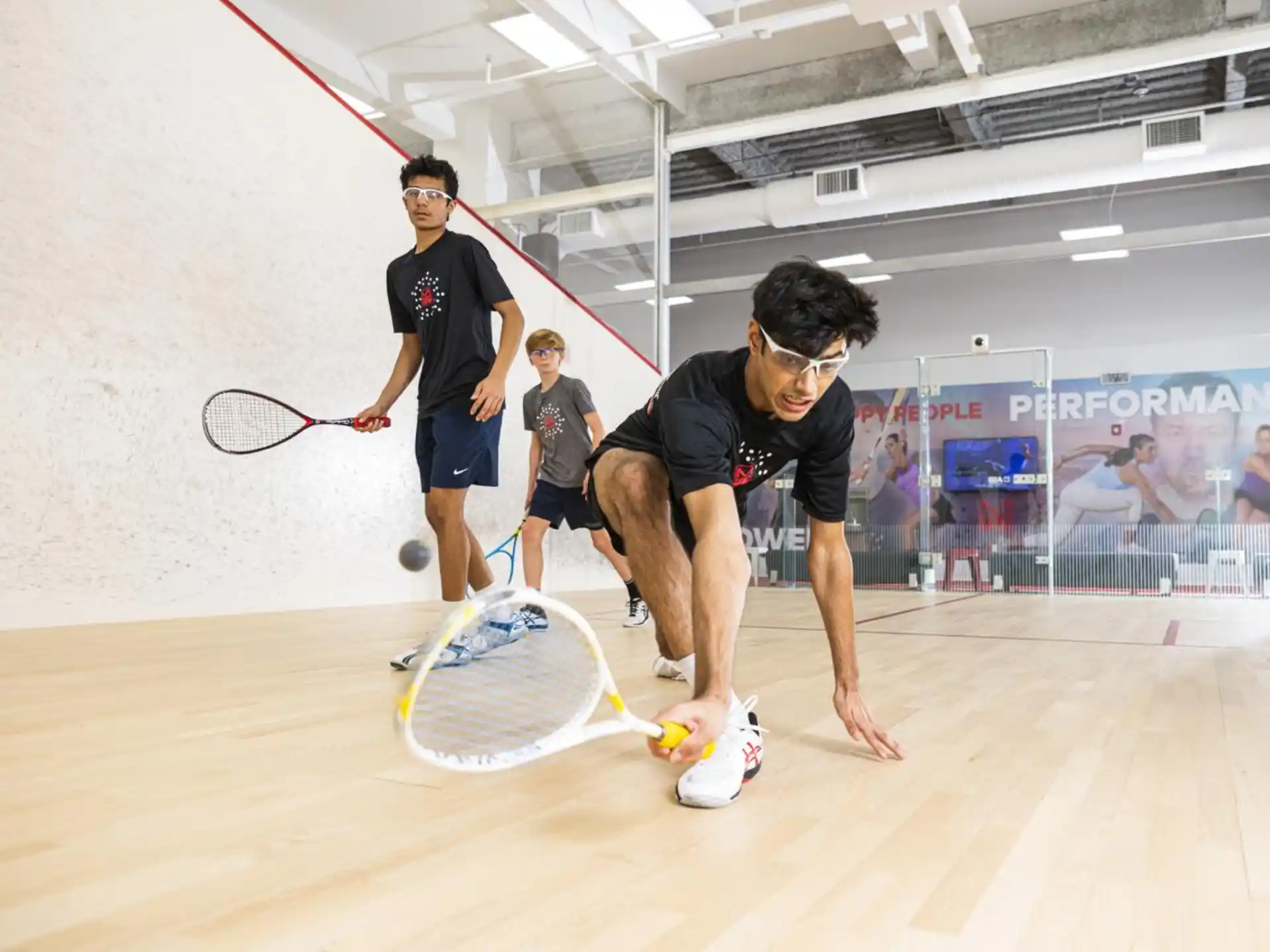 a person playing tennis
