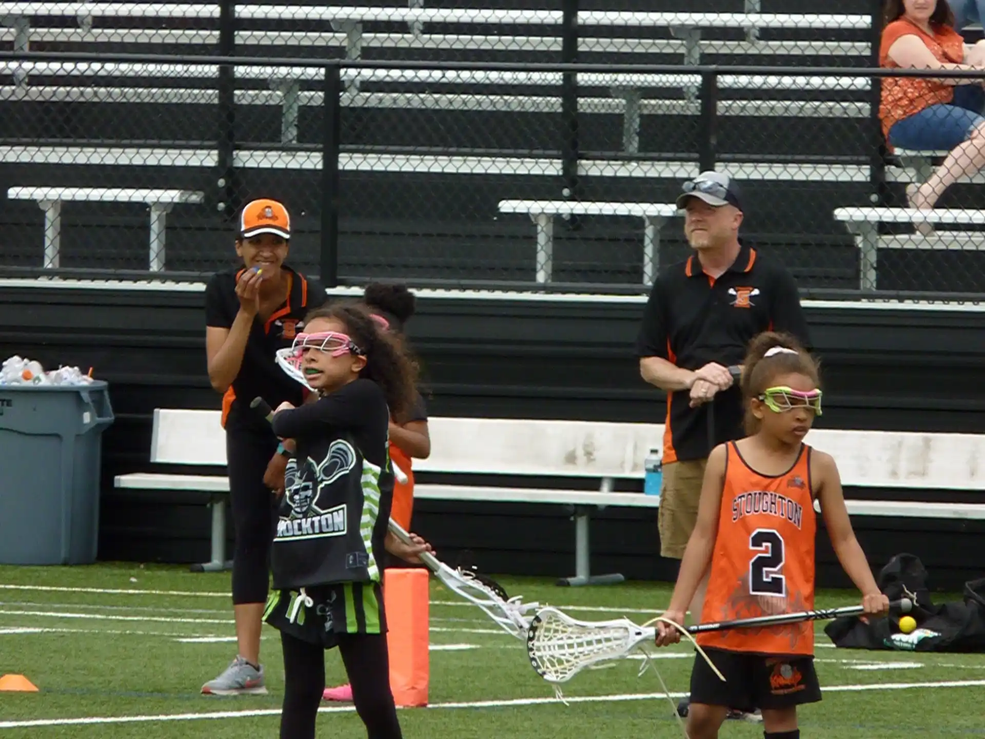 a group of girls playing a sport