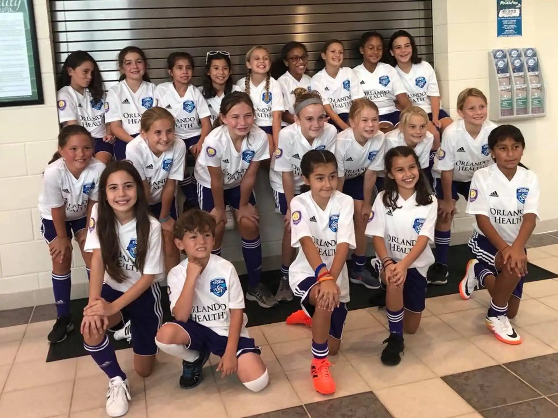 a group of girls in uniforms