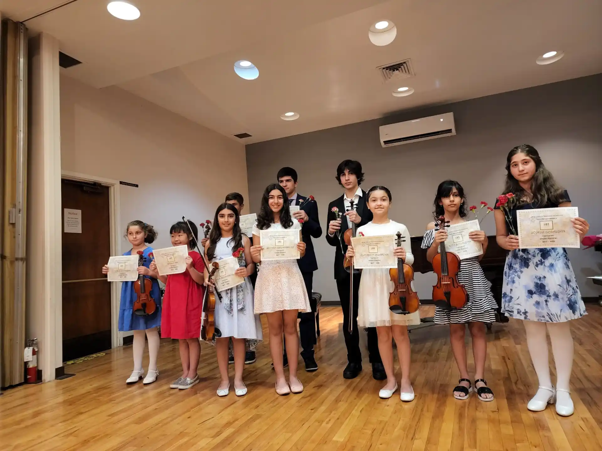 a group of people posing for a photo