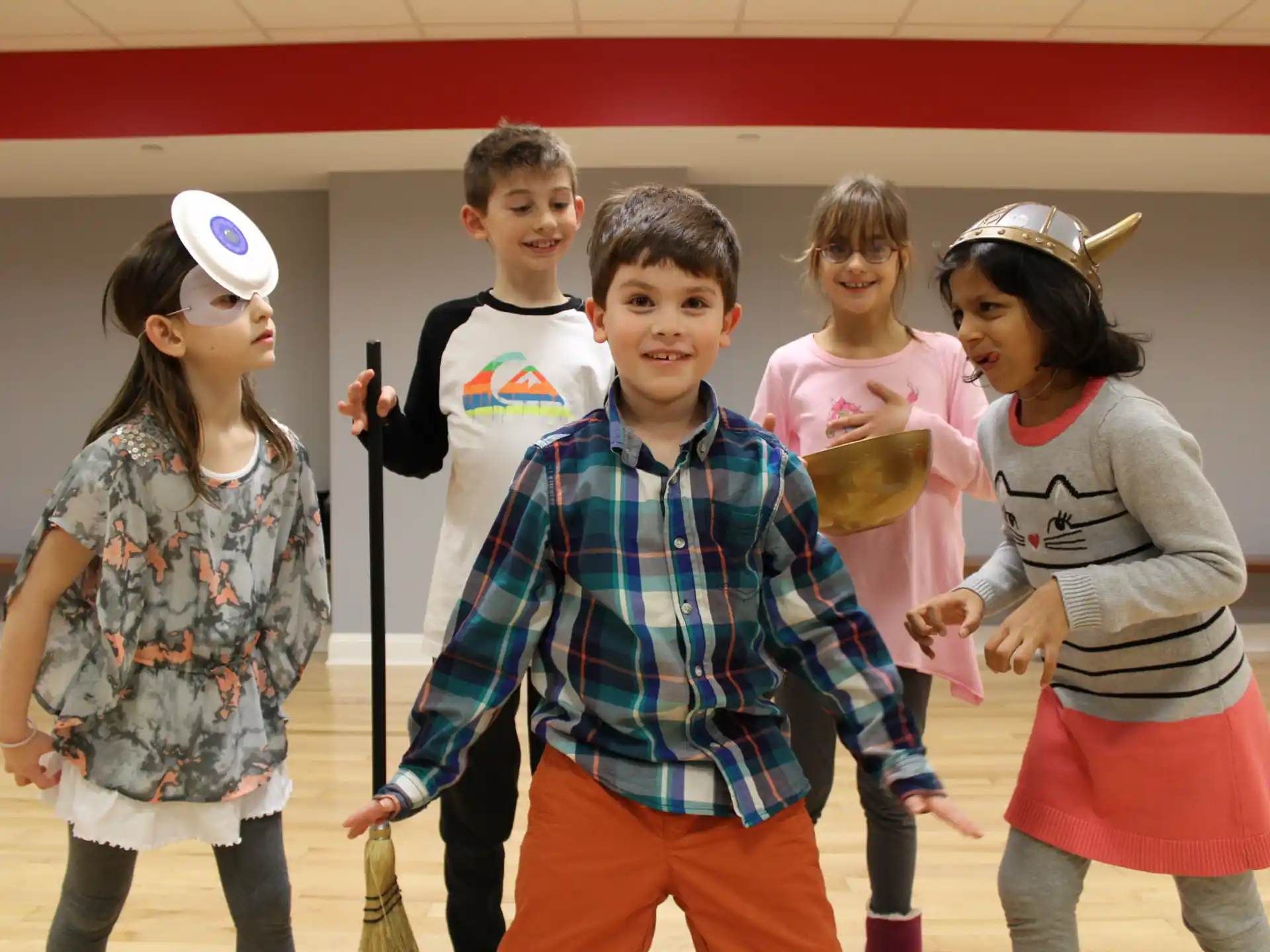 a group of people wearing clothing