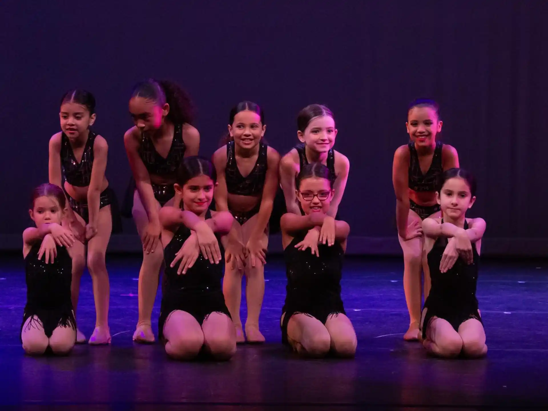 a group of people on a stage