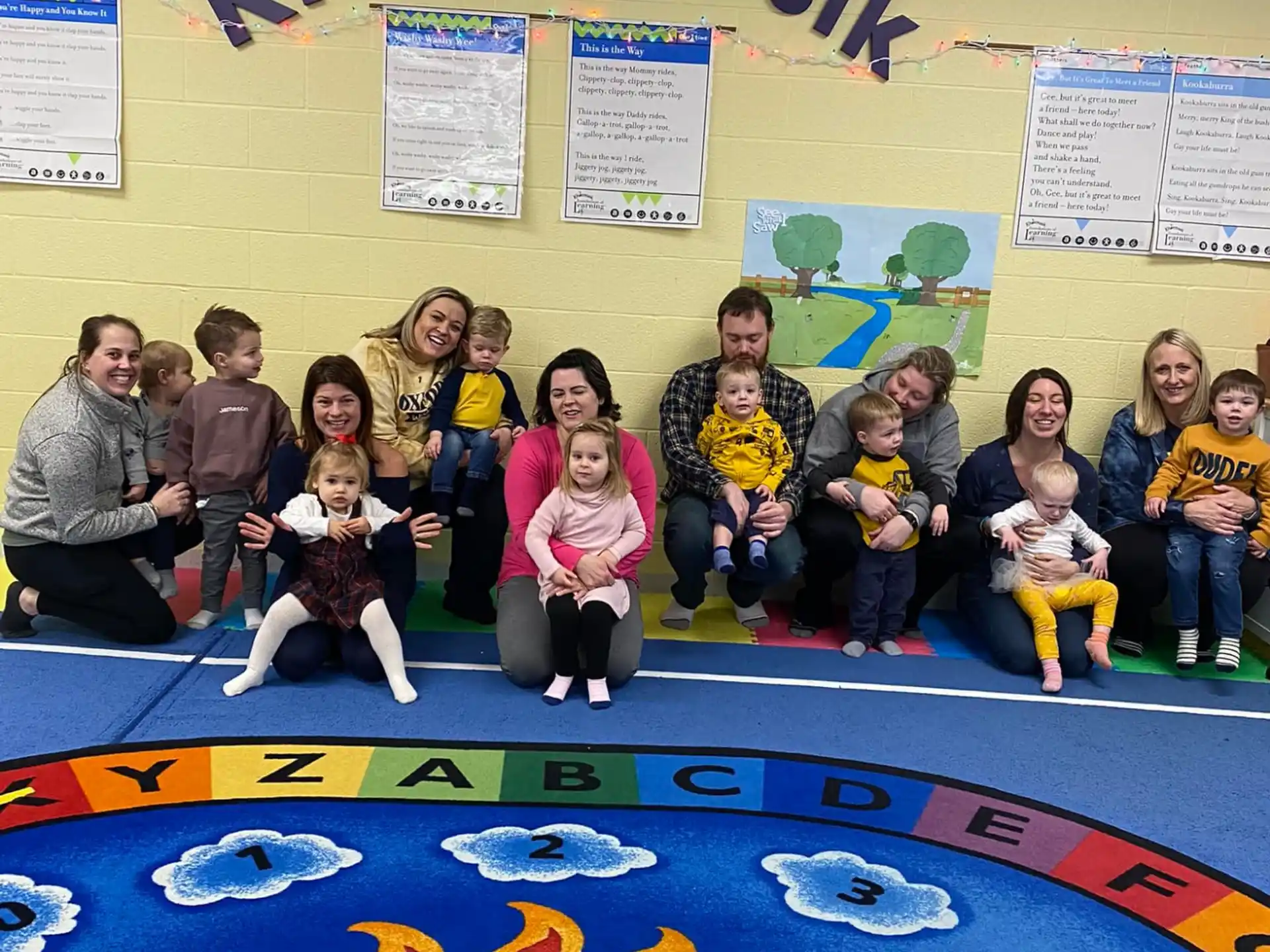 a group of people posing for a photo