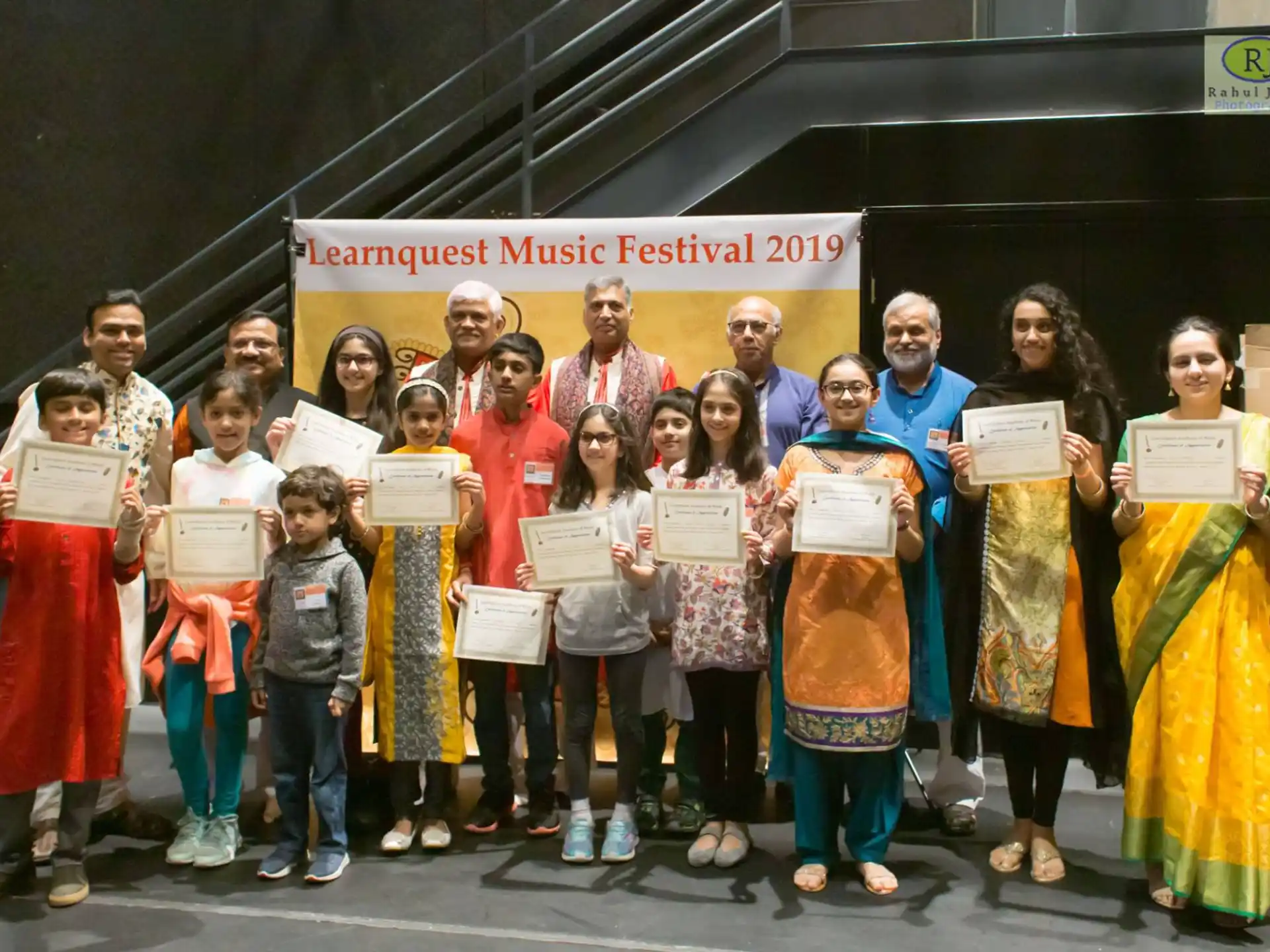 a group of people posing for a photo