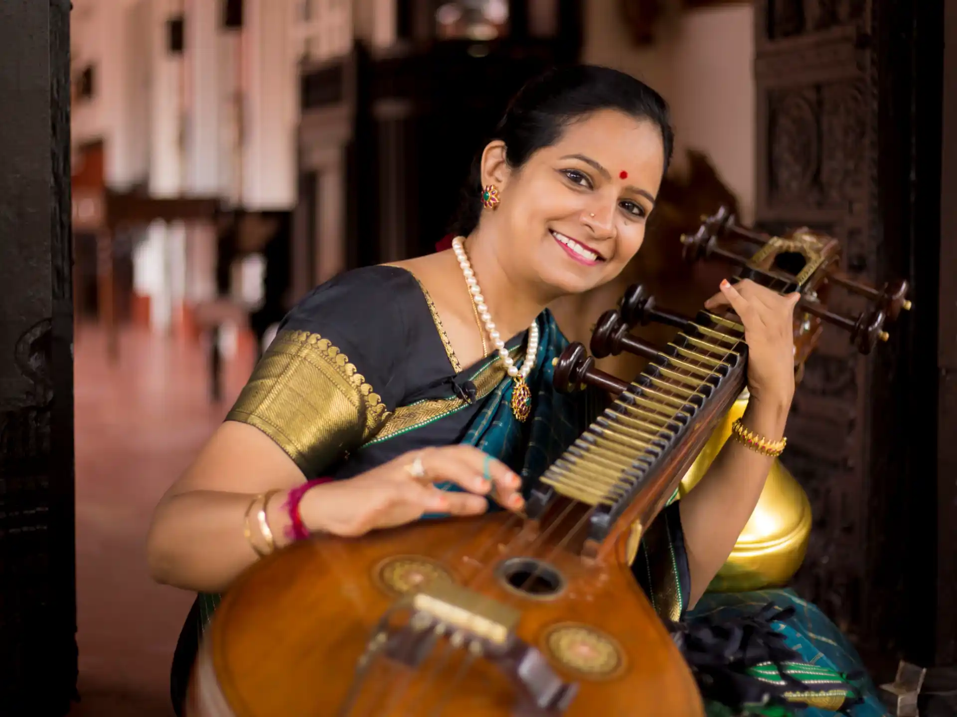 a person playing a guitar