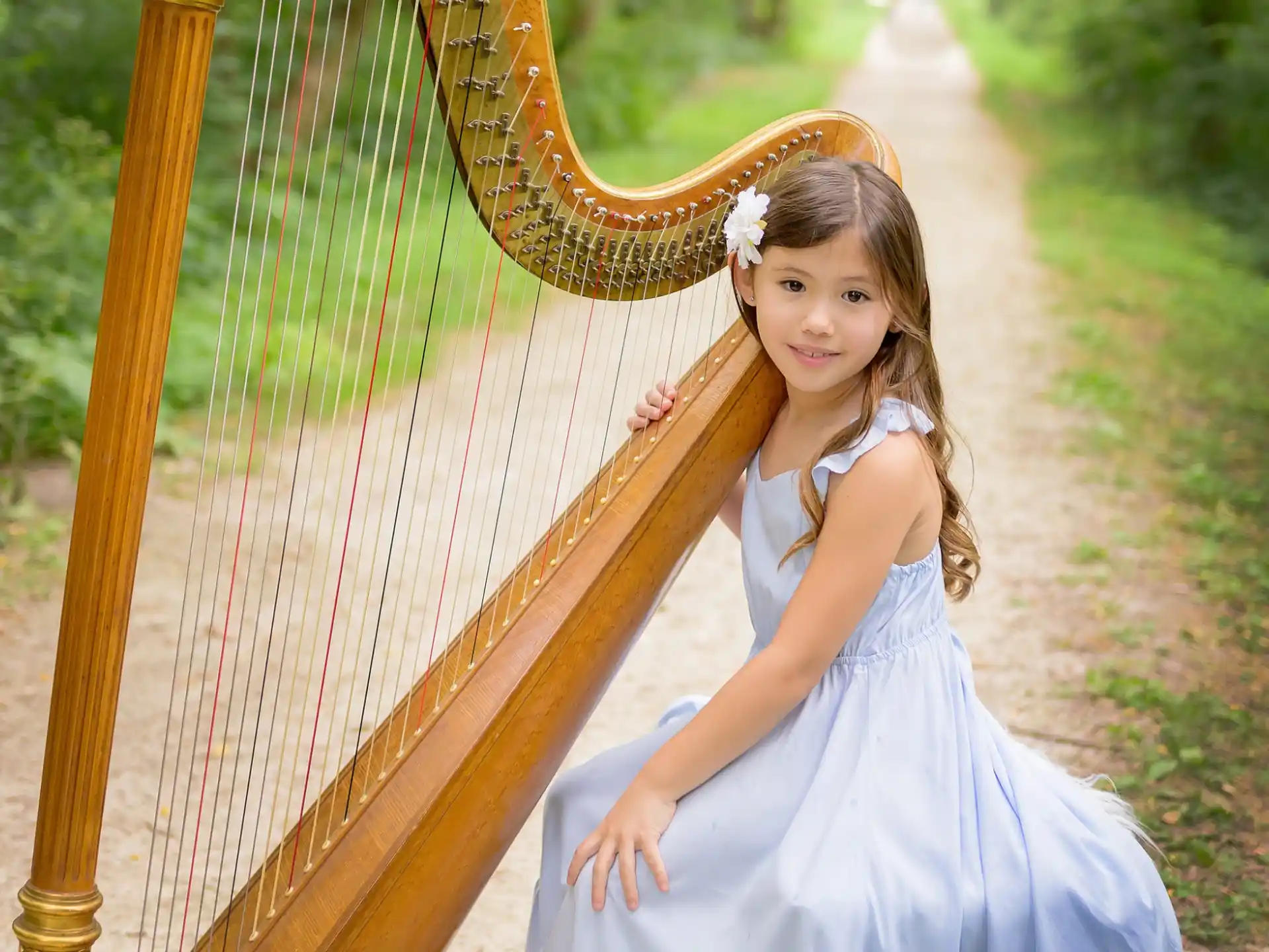 a person in a white dress