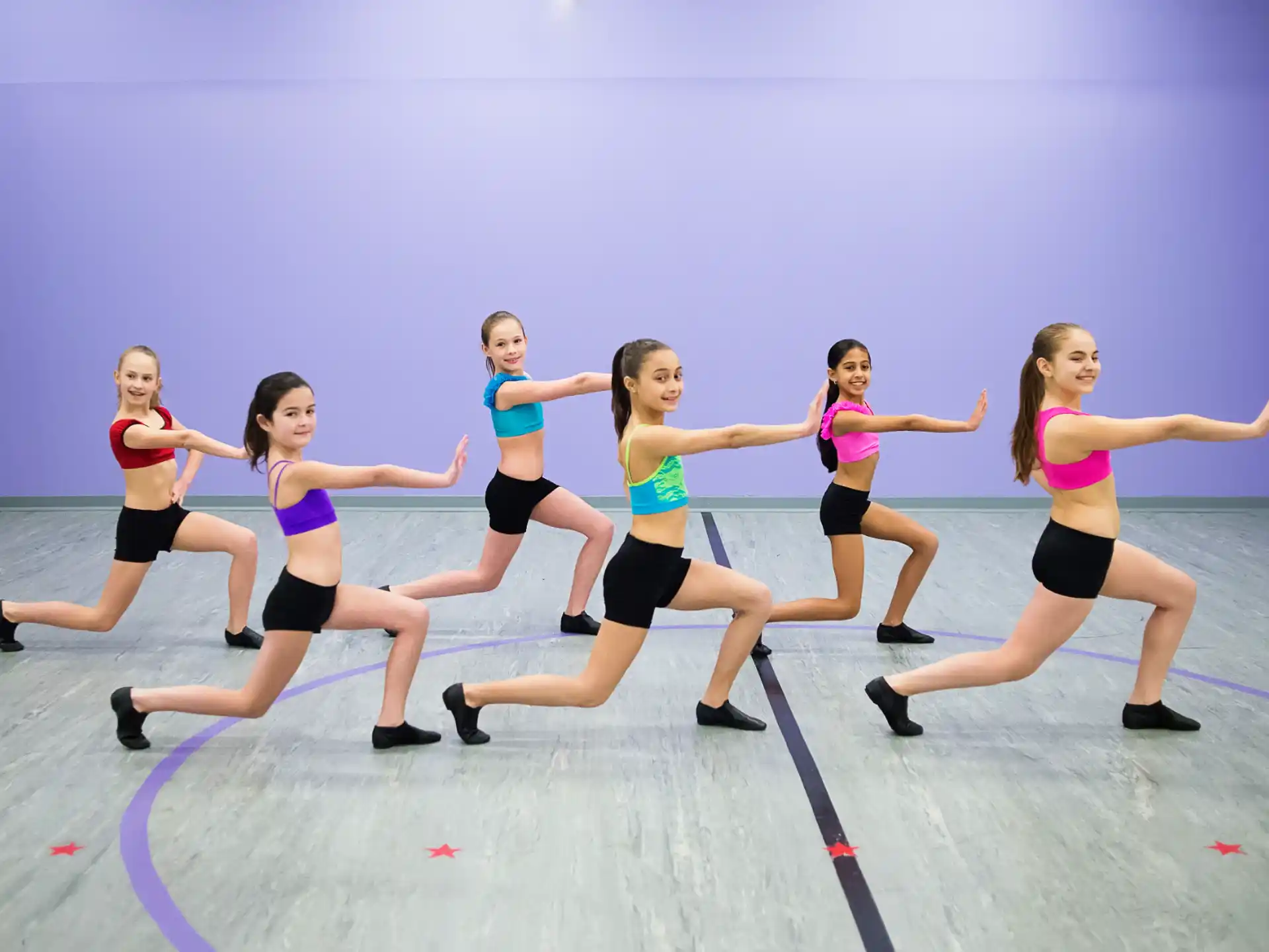 a group of women dancing