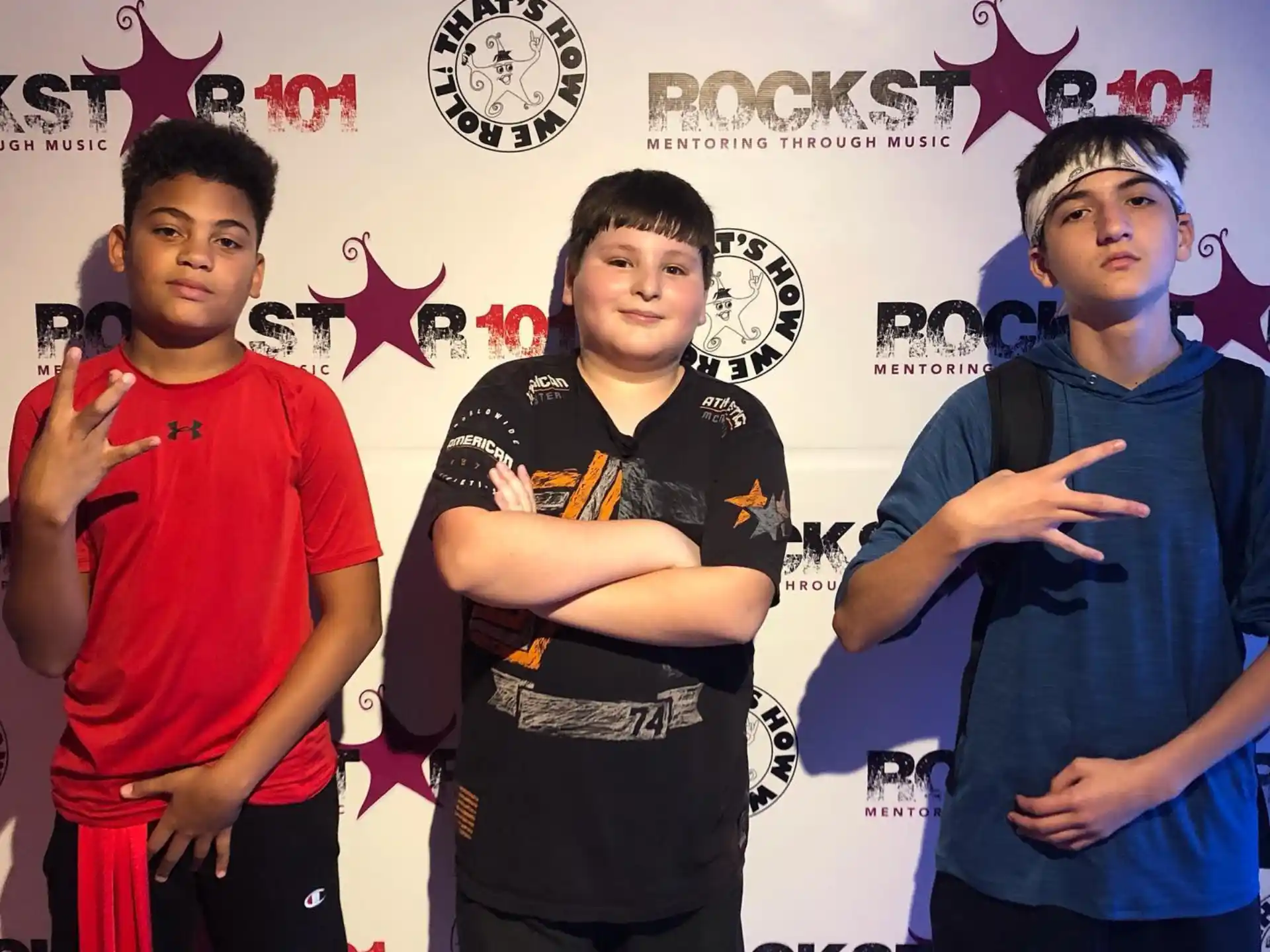 a group of men posing for a picture