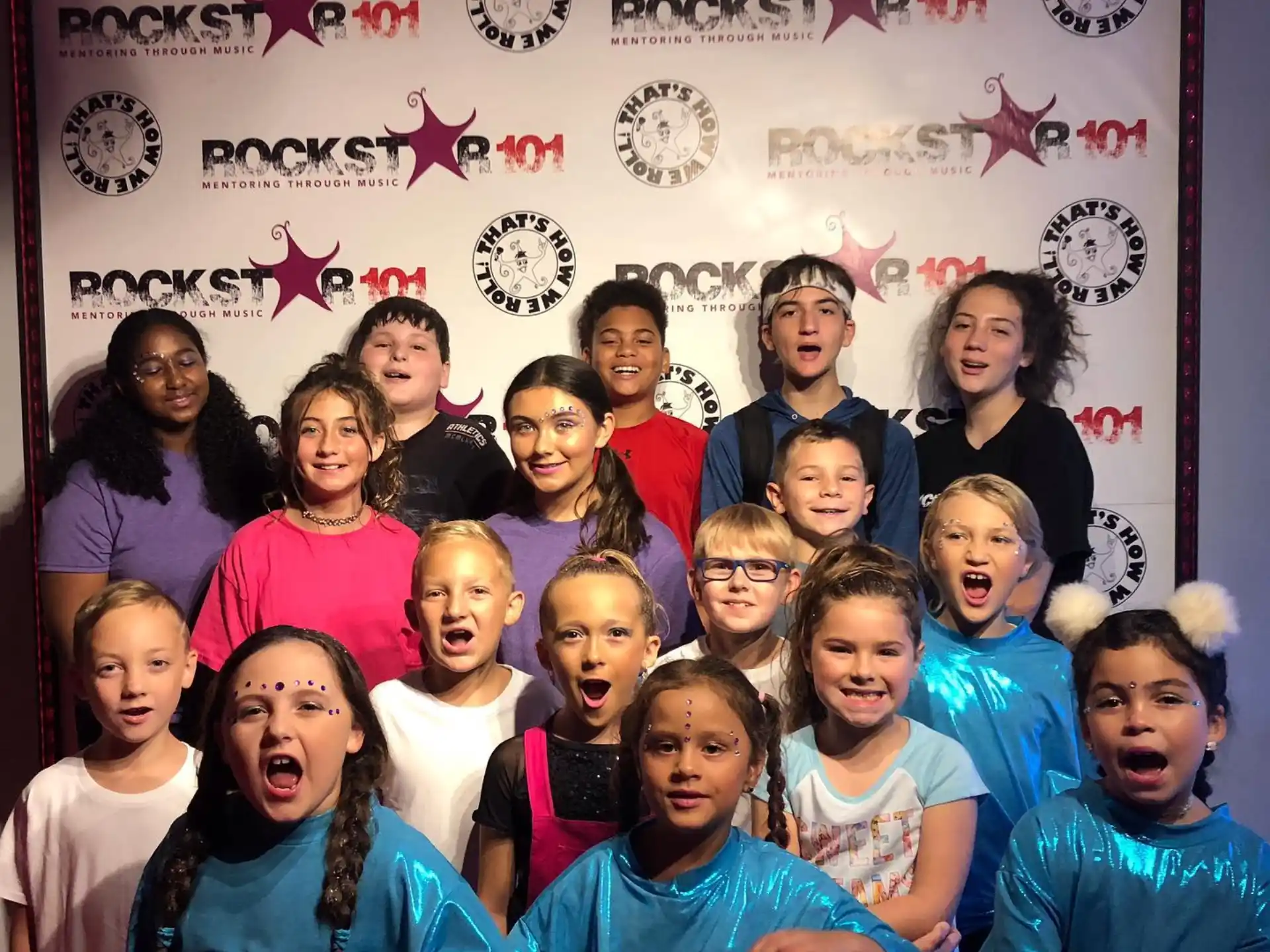 a group of people posing for a photo