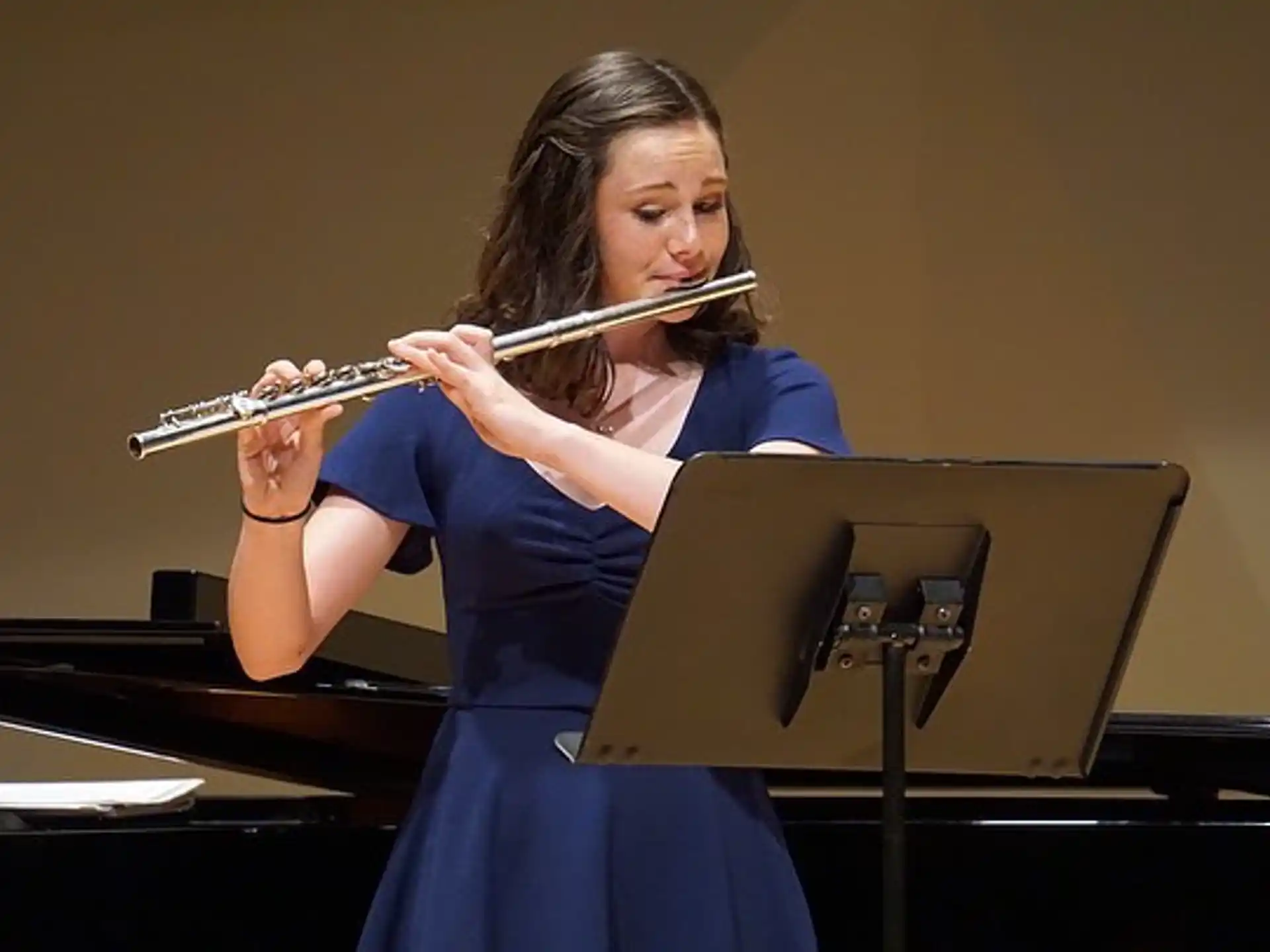 a person playing a violin