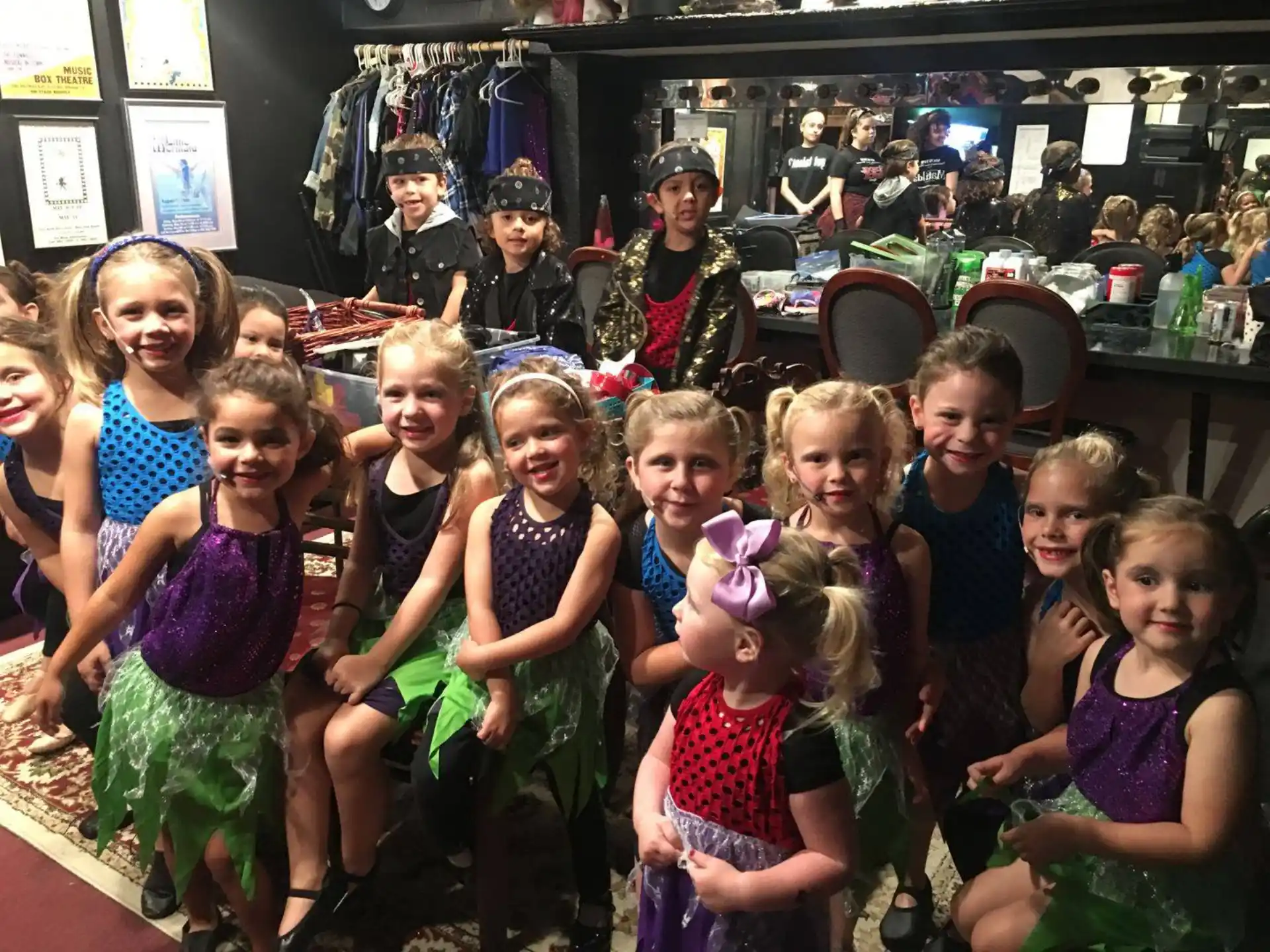 a group of children posing for a photo