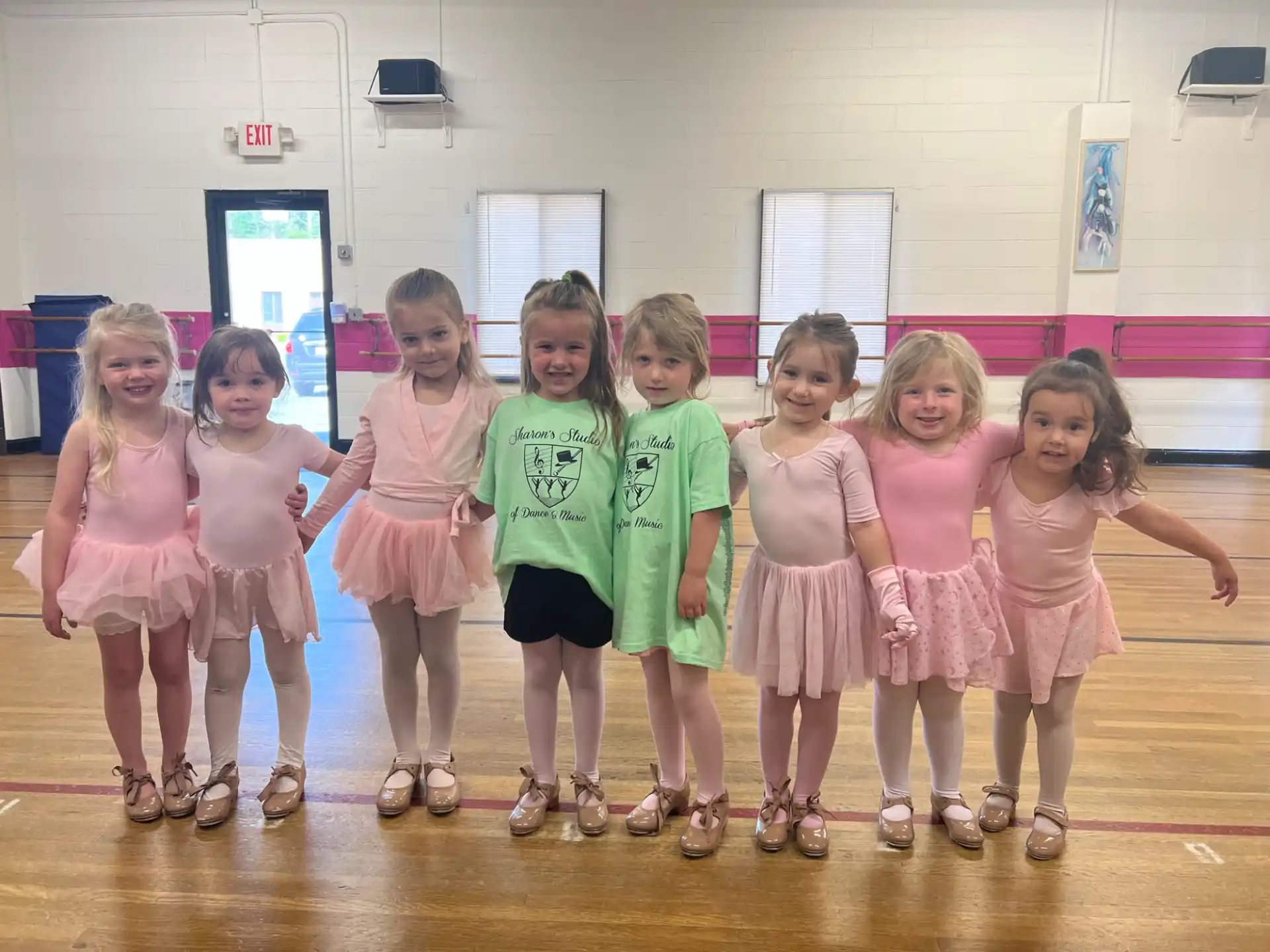 a group of children posing for a photo