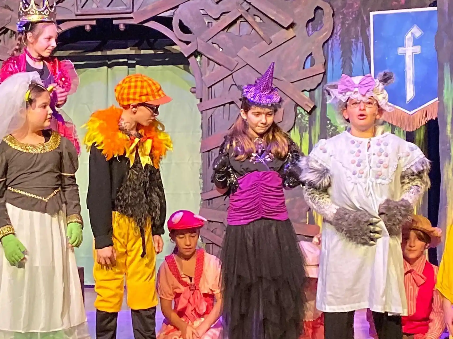a group of children wearing clothing