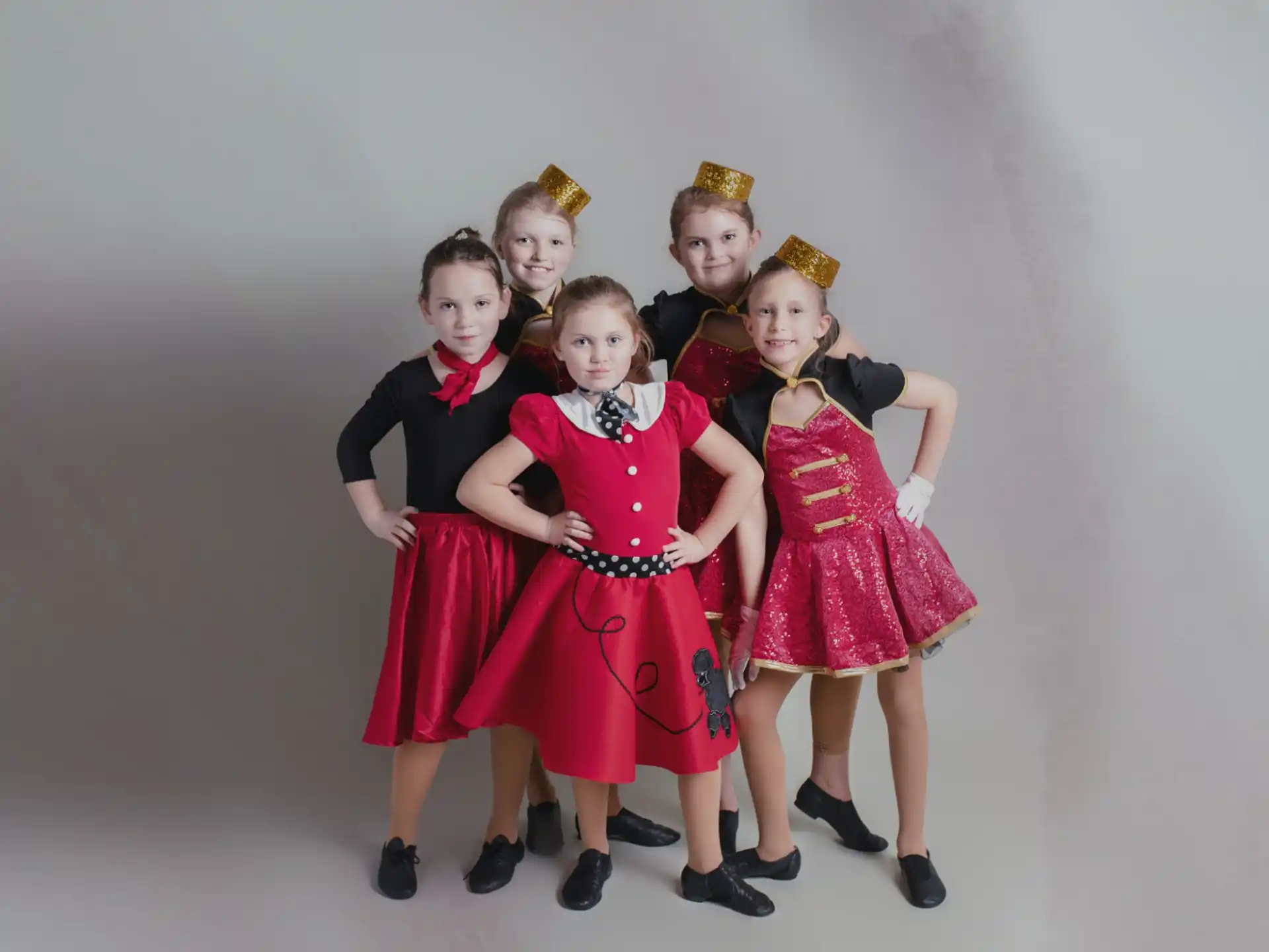 a group of people wearing clothing