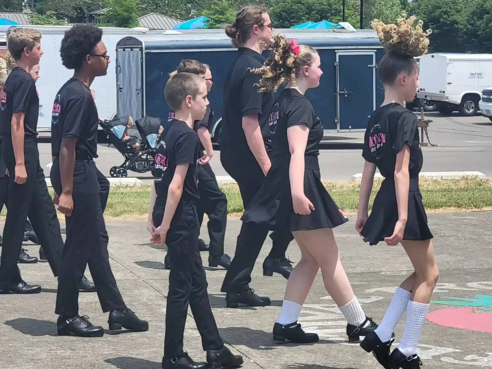 a group of people in uniform