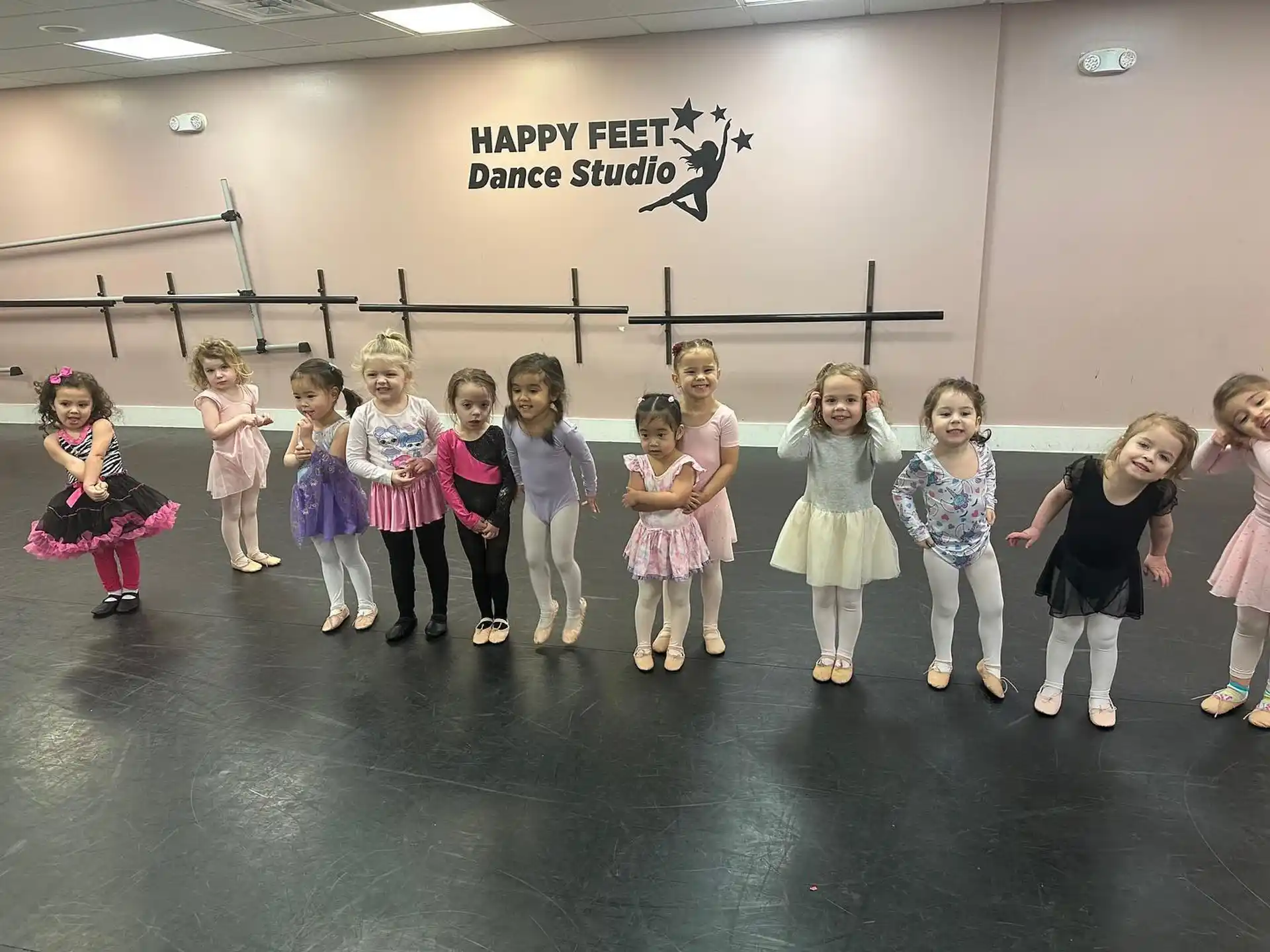 a group of children posing for a photo