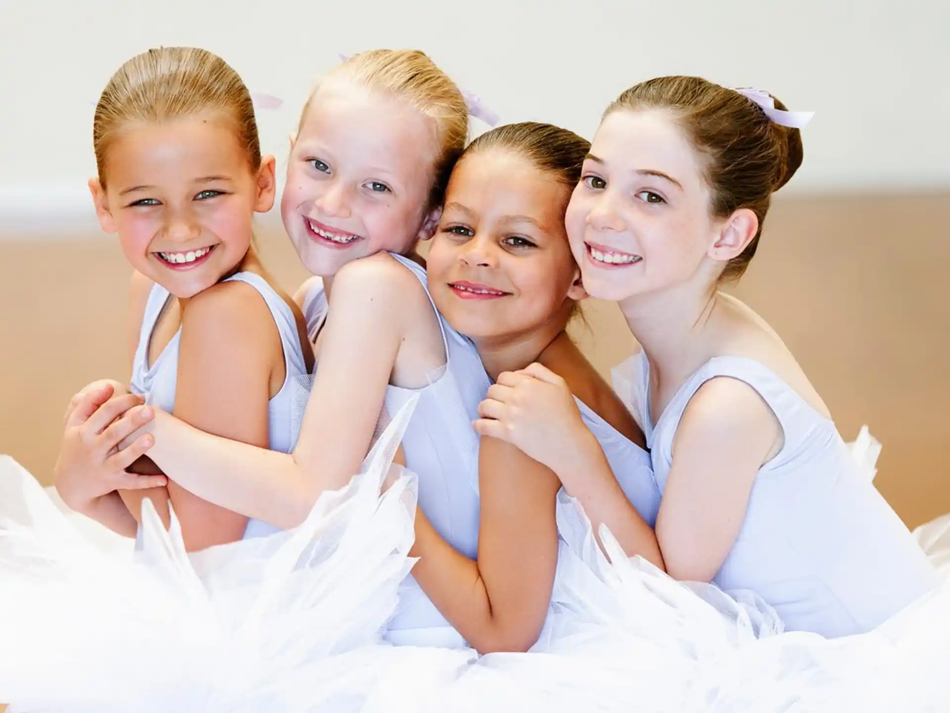 a group of children posing for a photo