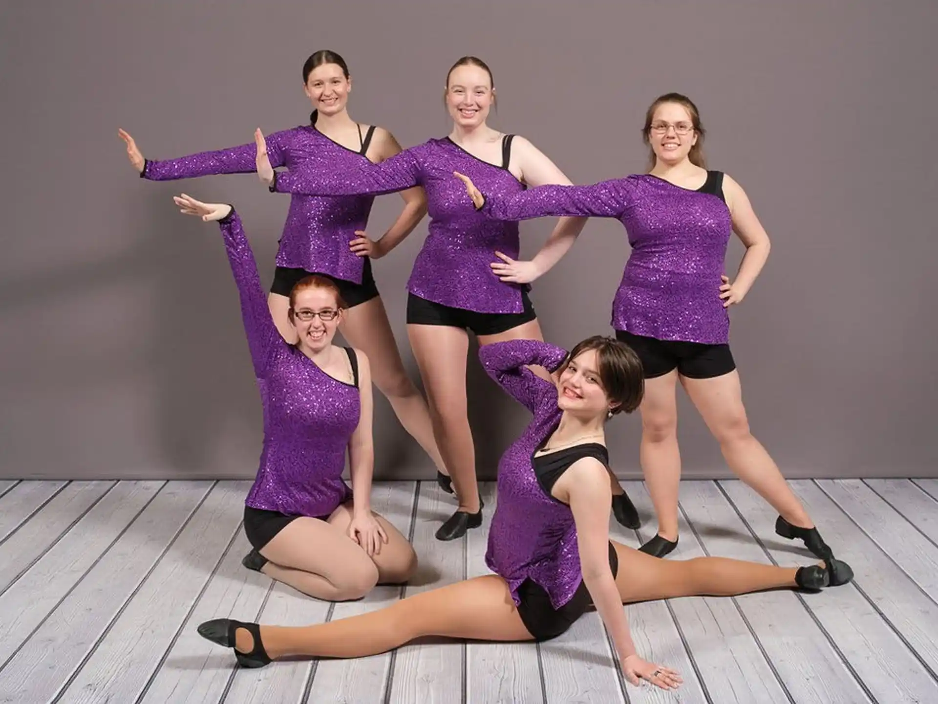 a group of women dancing