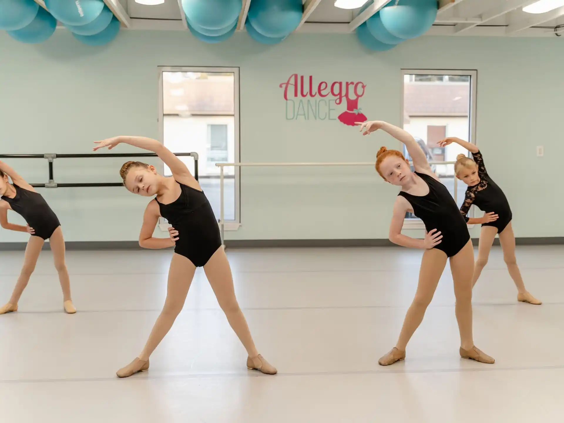a group of women dancing