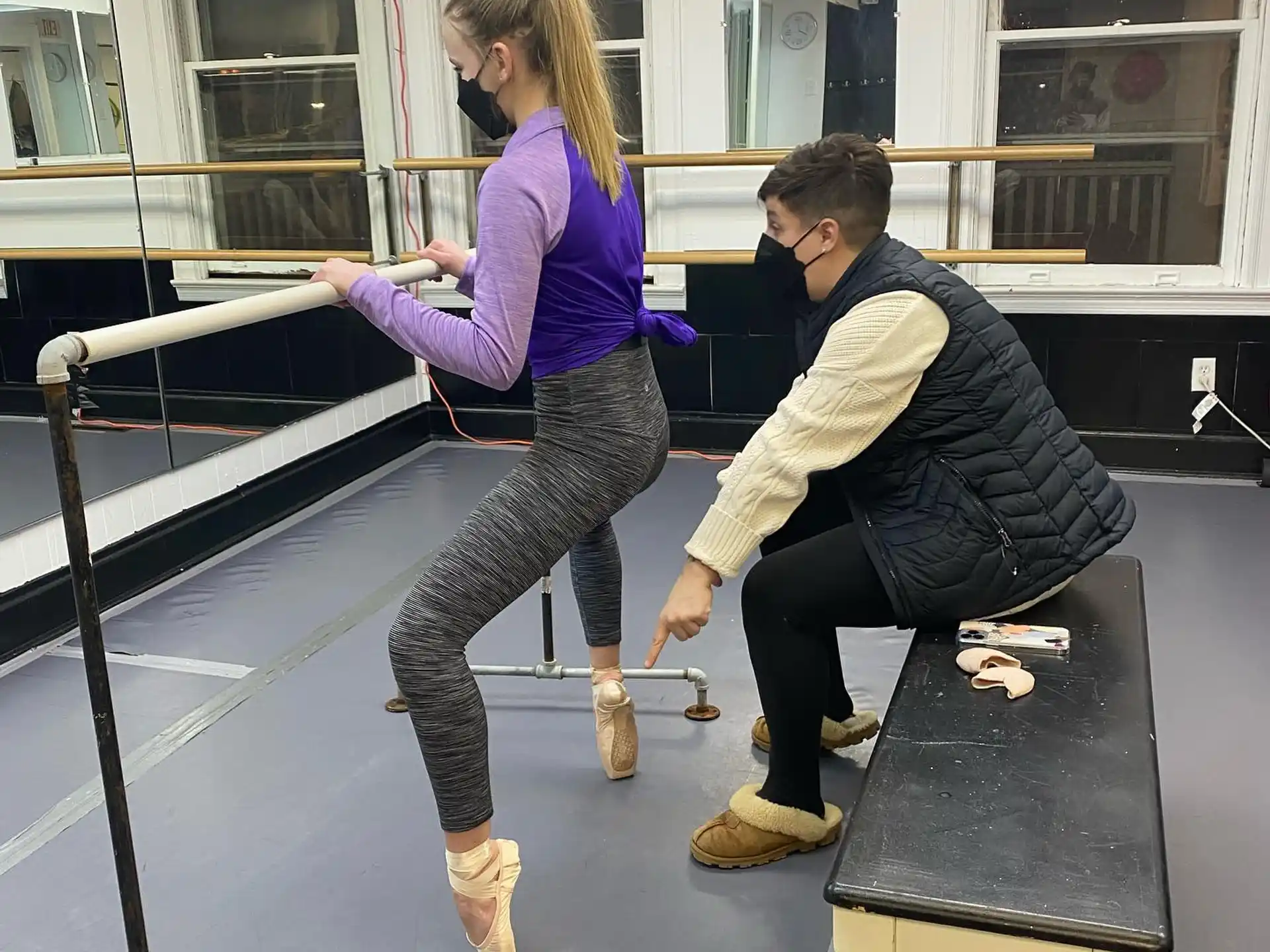 a man and a woman on a bench
