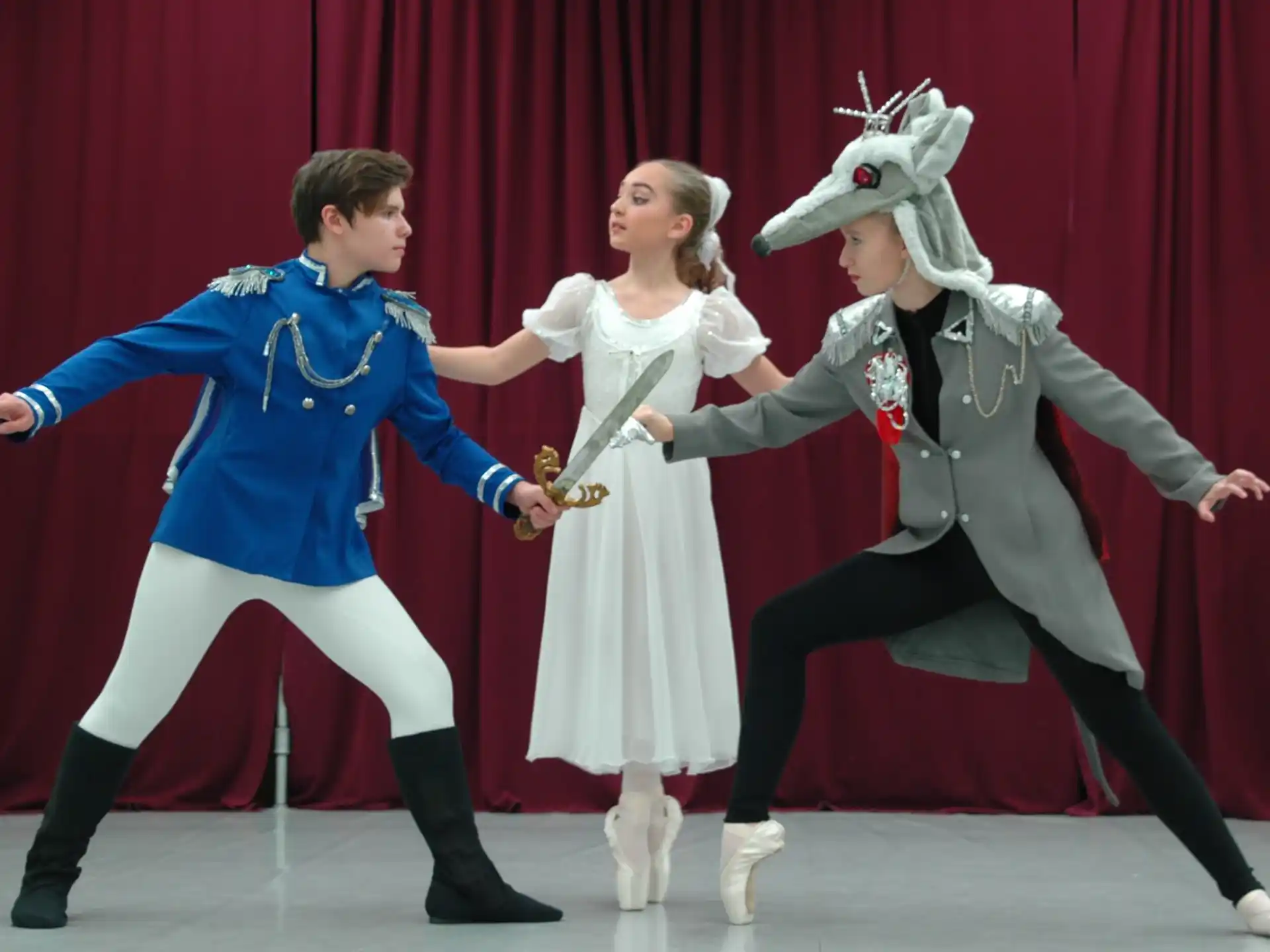 a group of people dancing