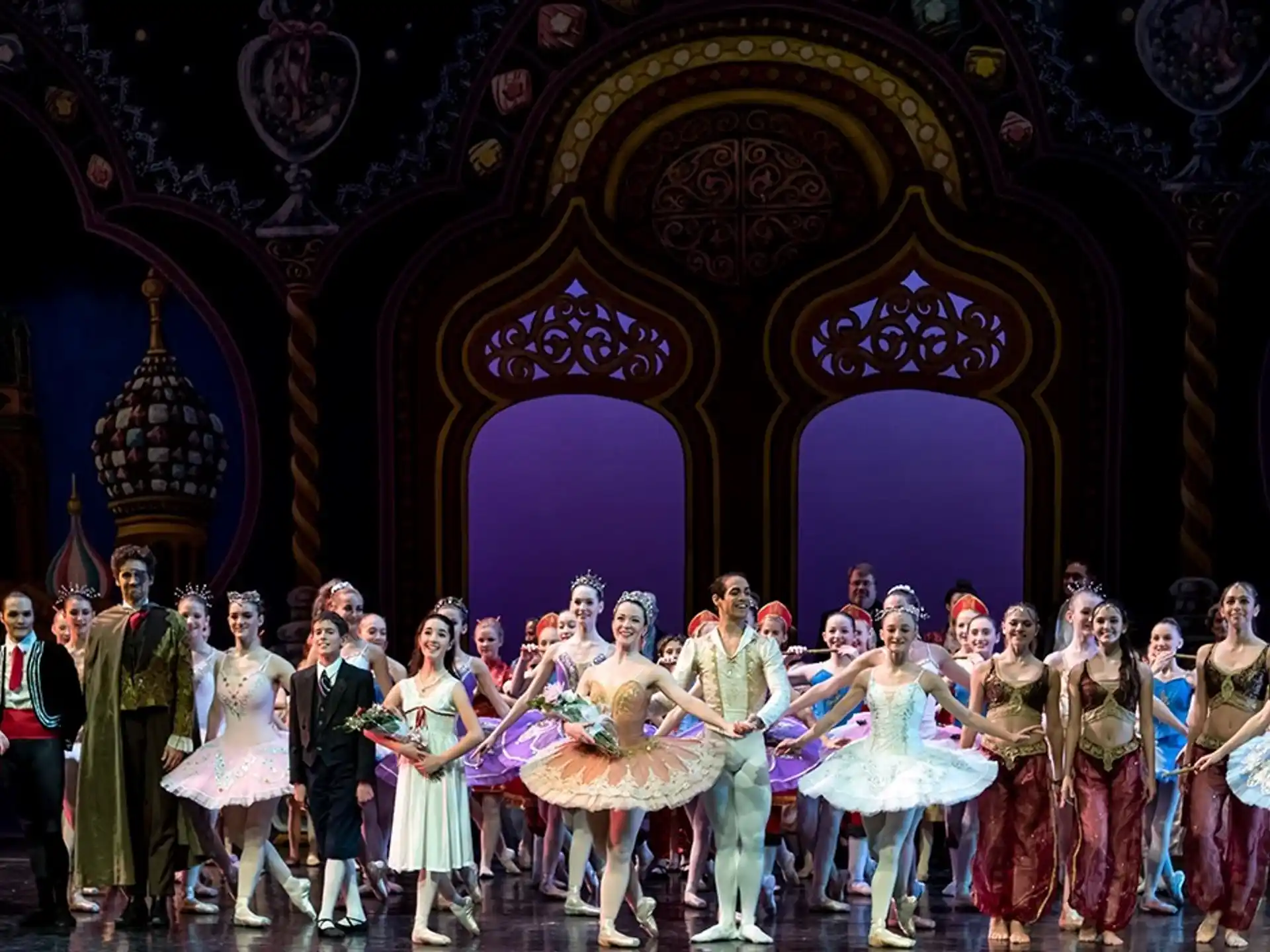 a group of people on a stage