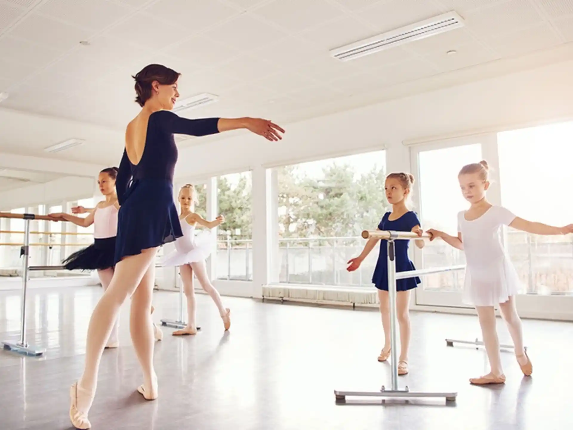 a group of women dancing