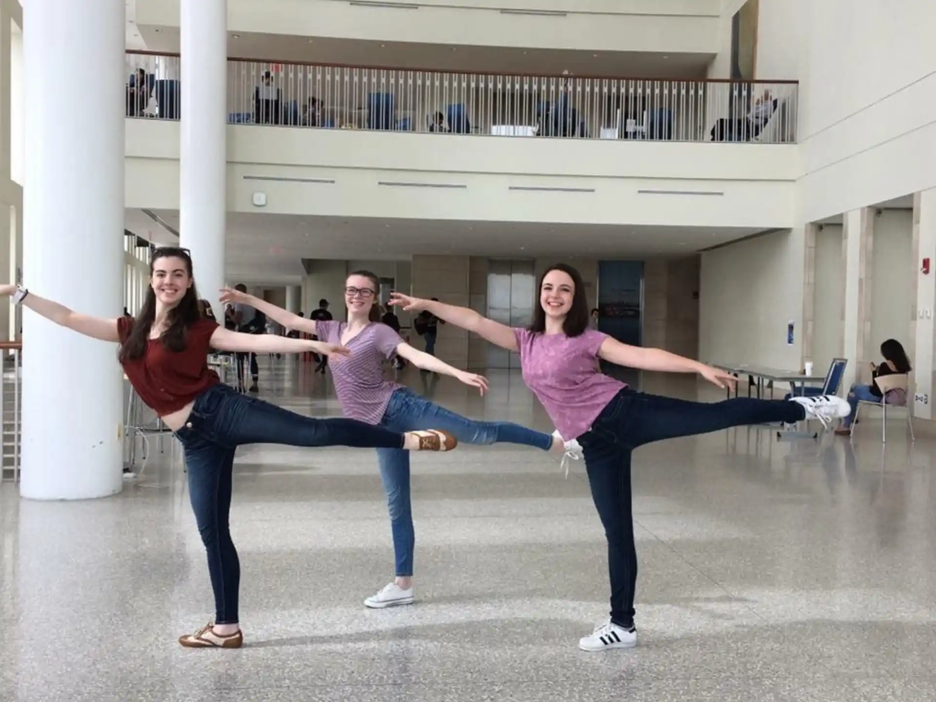 a group of people posing for a photo