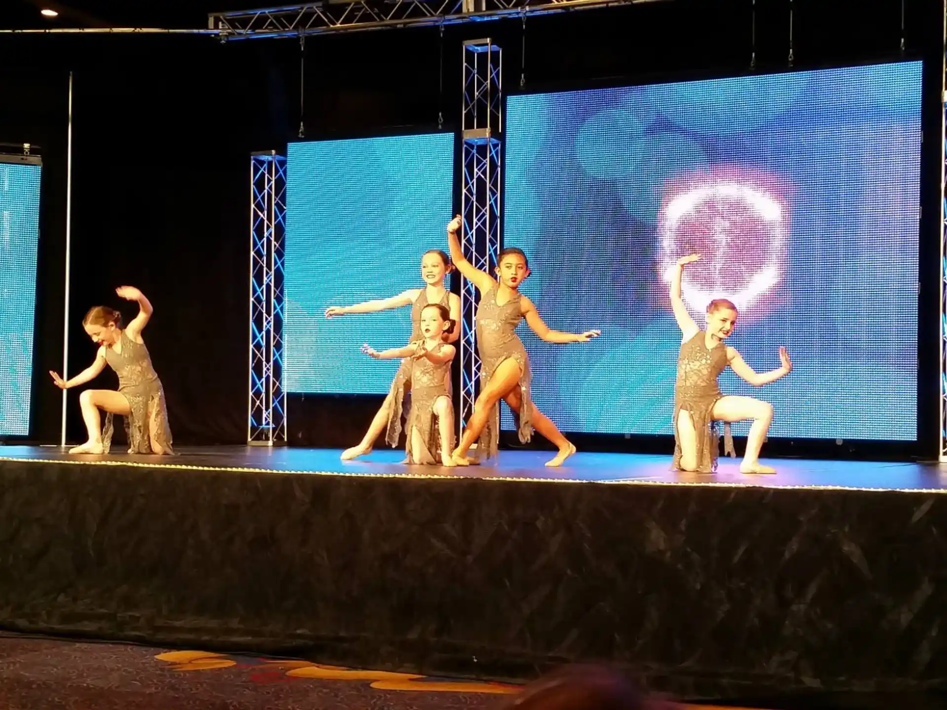 a group of people on a stage