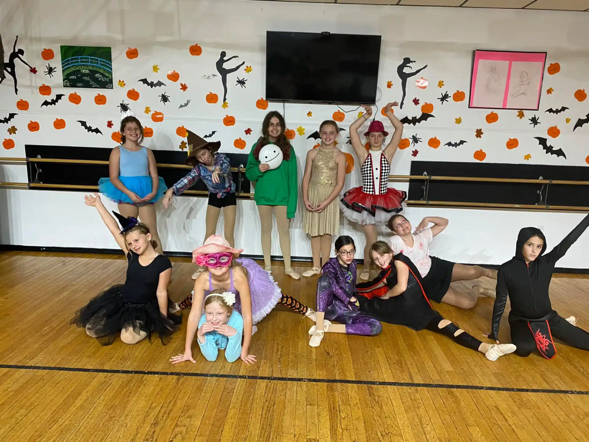 a group of people posing for a photo