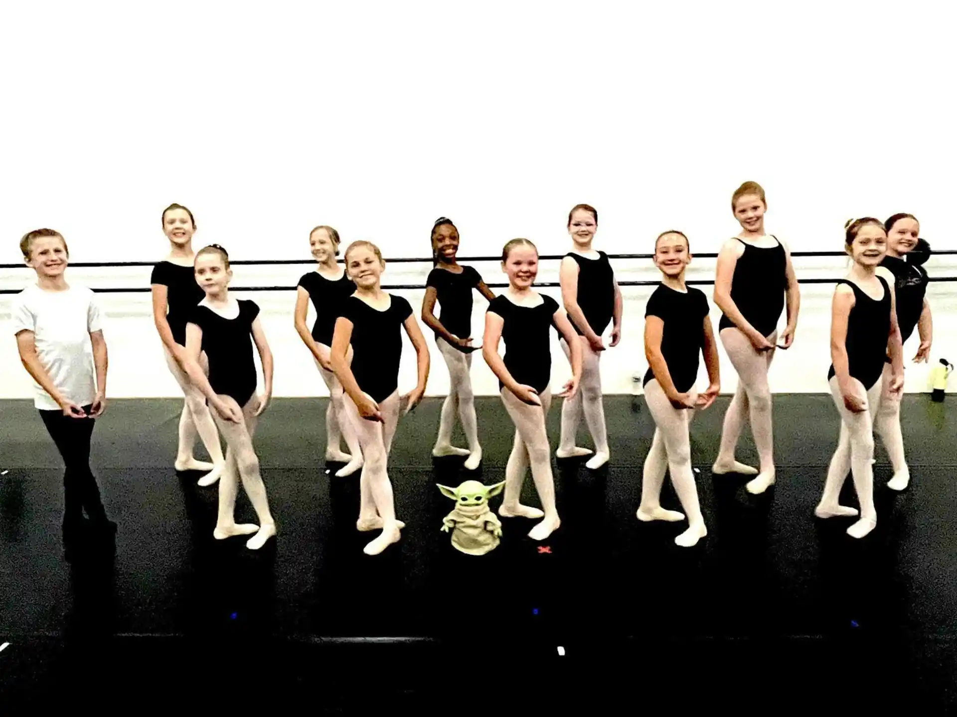 a group of people posing for a photo