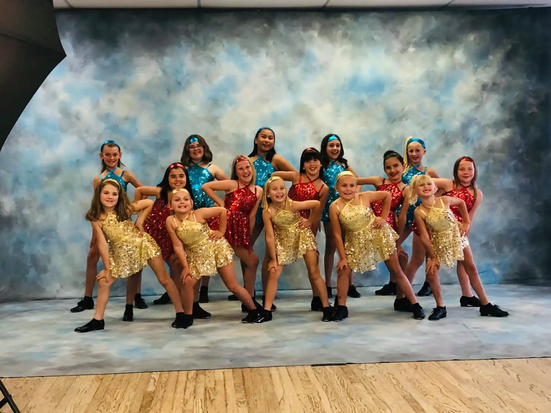 a group of women in clothing