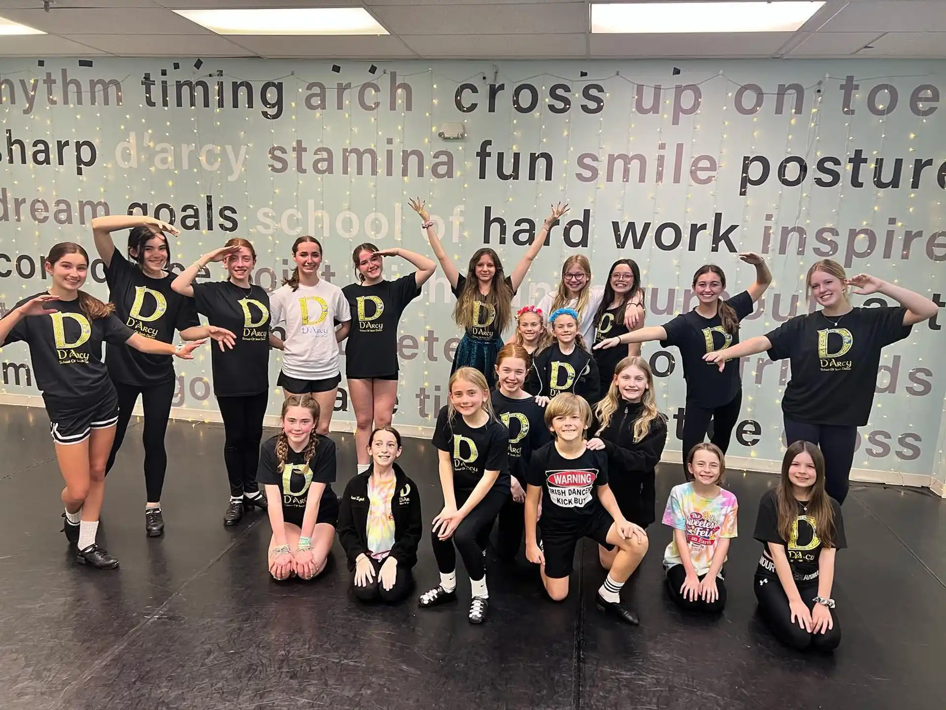 a group of people posing for a photo