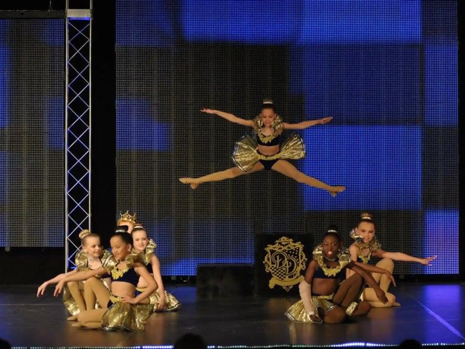 a group of people on a stage