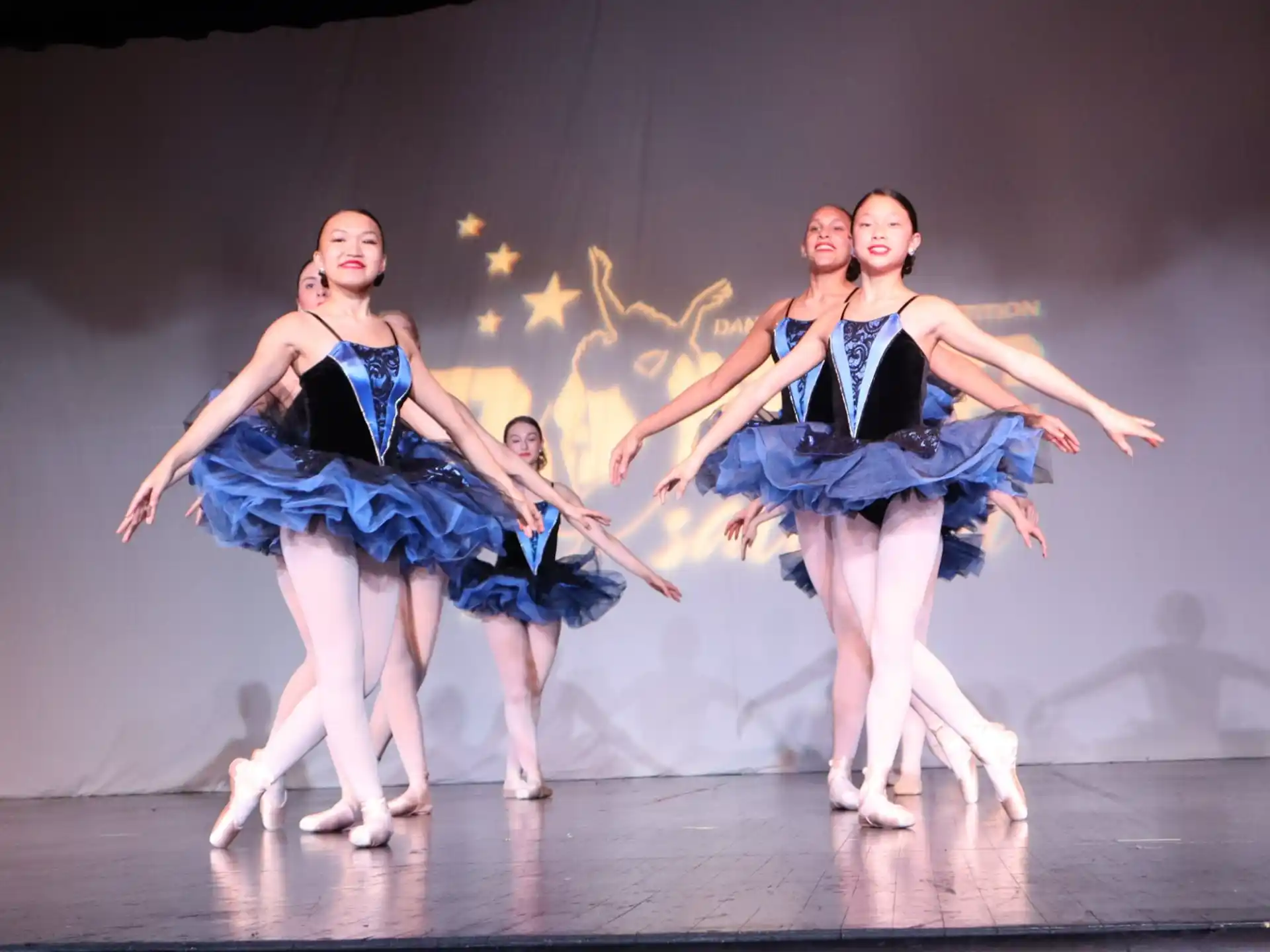 a group of women dancing