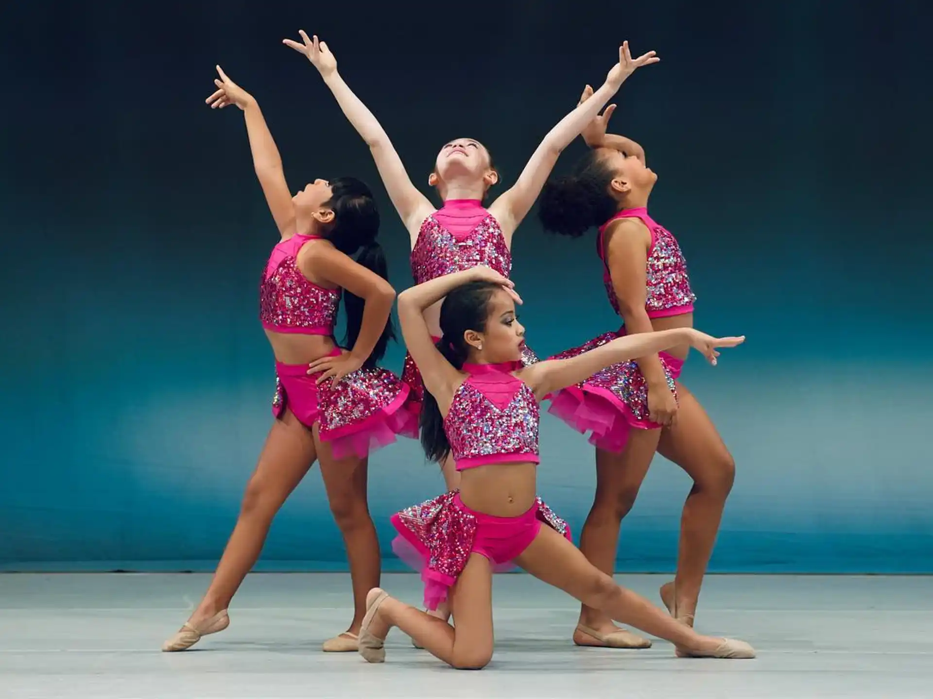 a group of women dancing