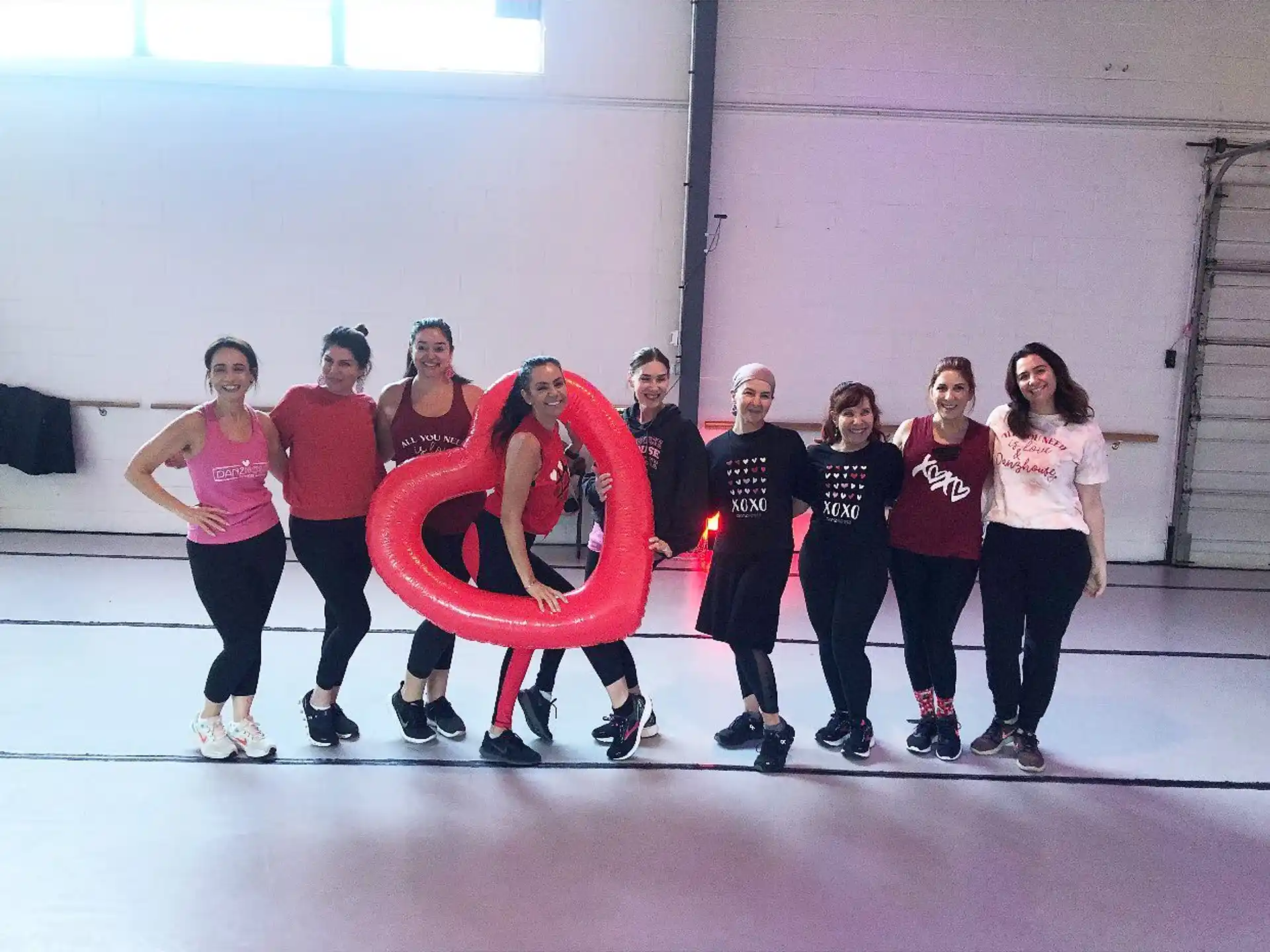 a group of people posing for a photo