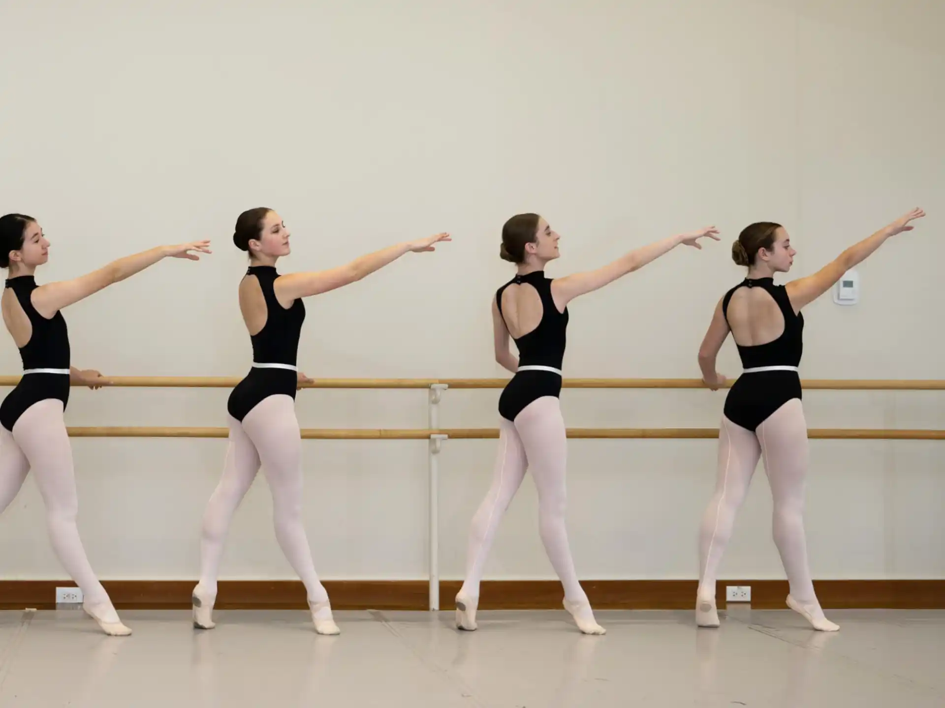a group of women dancing