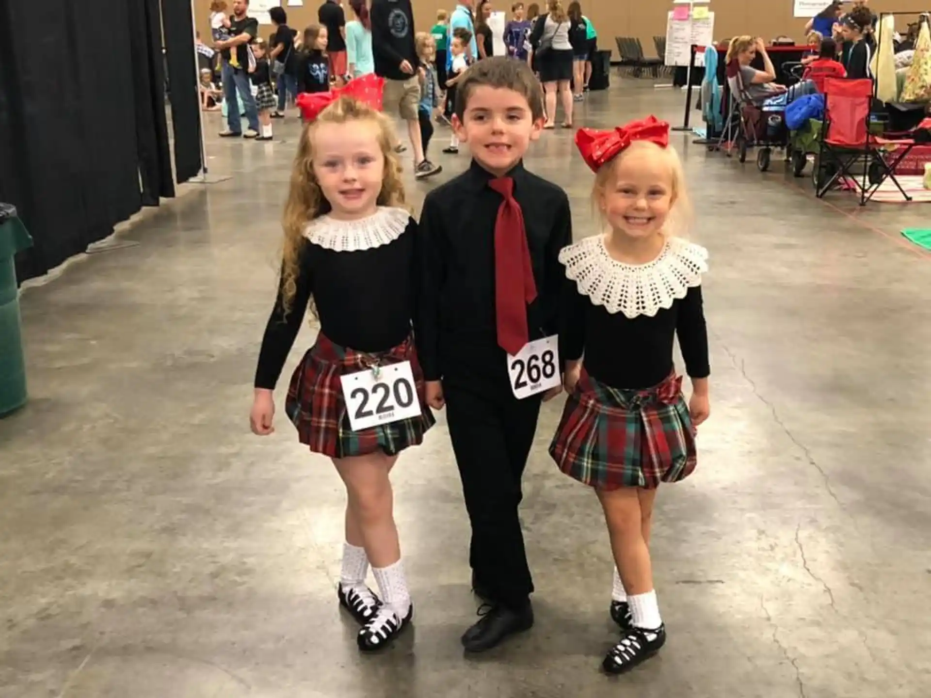 a group of children posing for a photo