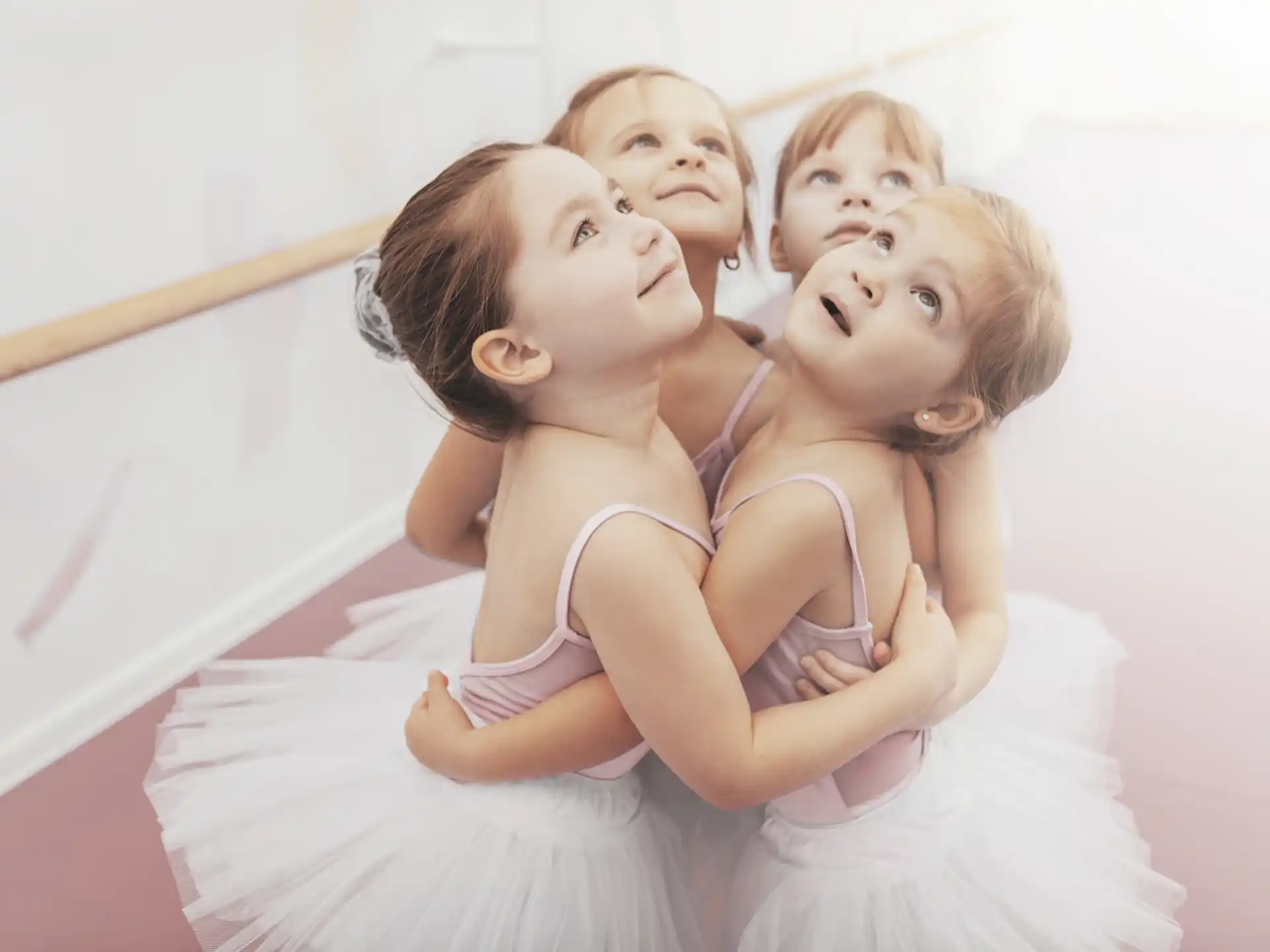 a group of children posing for a photo