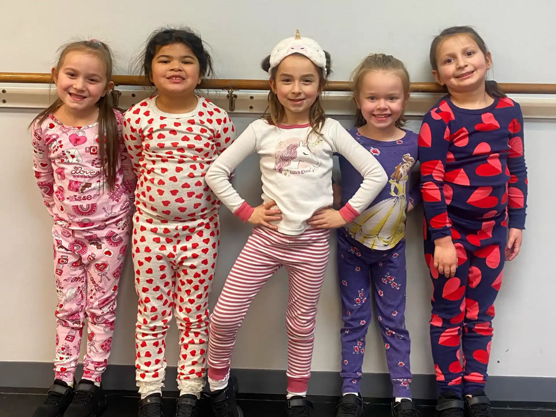 a group of children posing for a photo