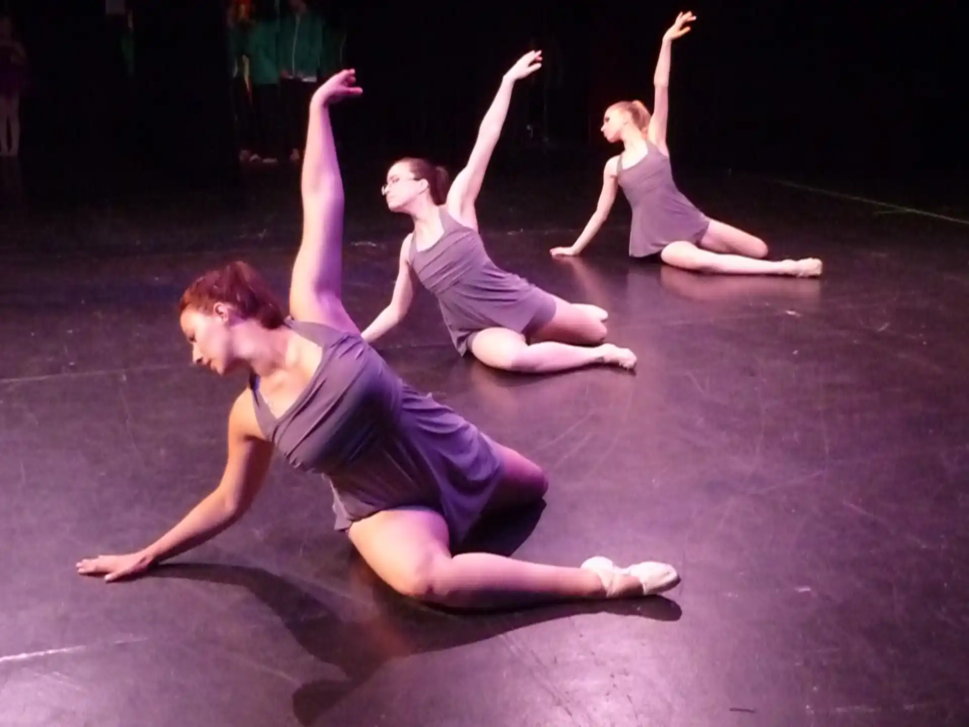 a group of women dancing