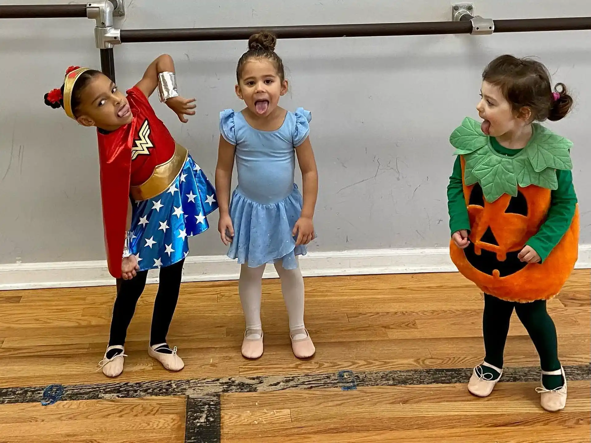 a group of children in clothing