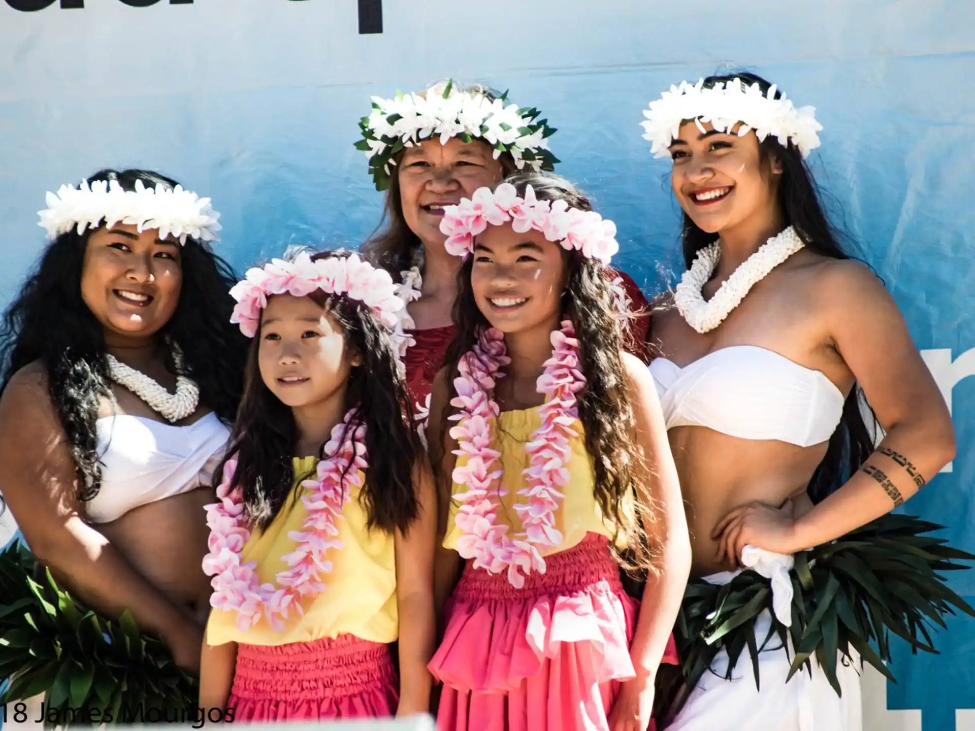 a group of women in clothing
