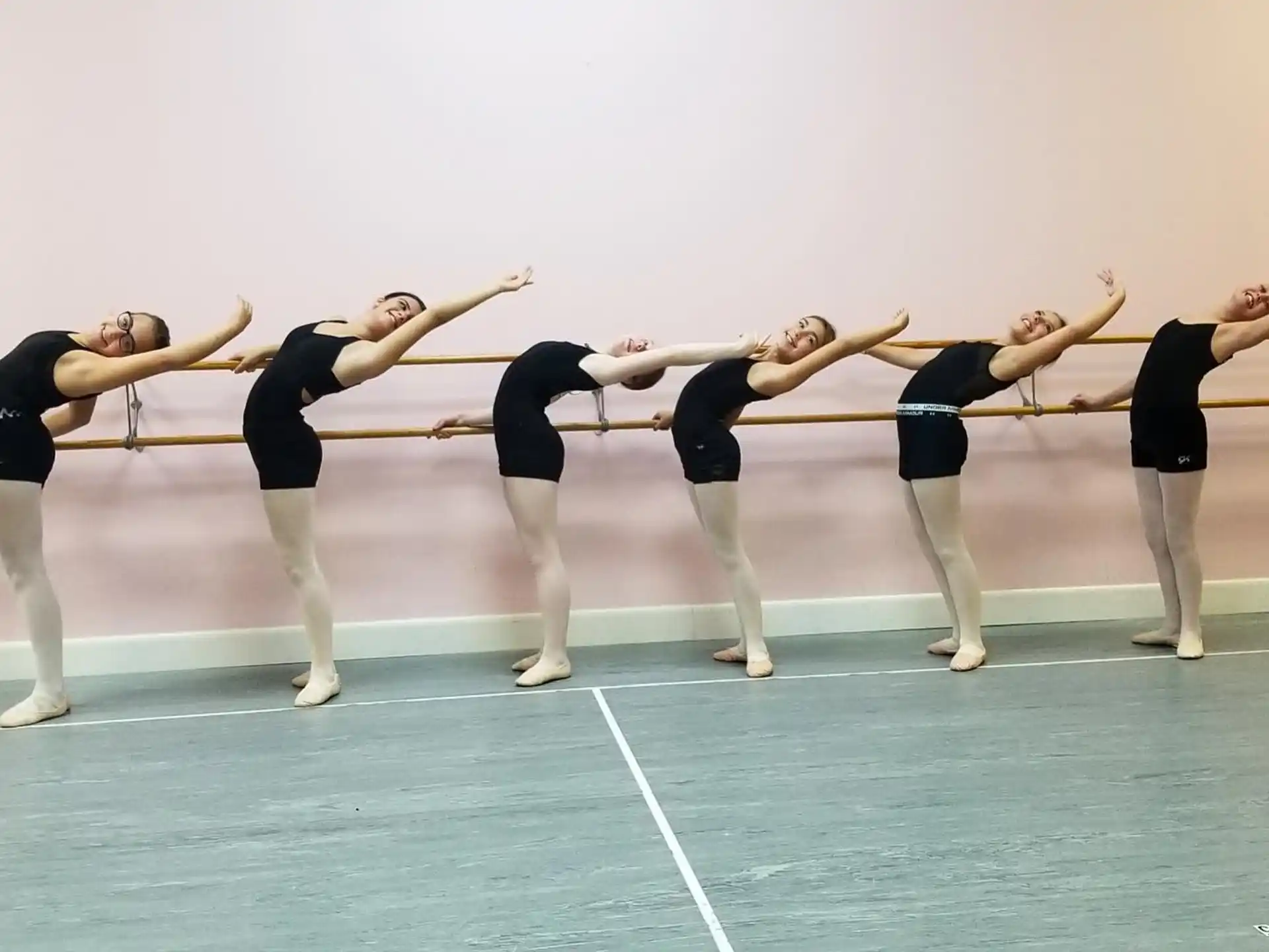 a group of women dancing