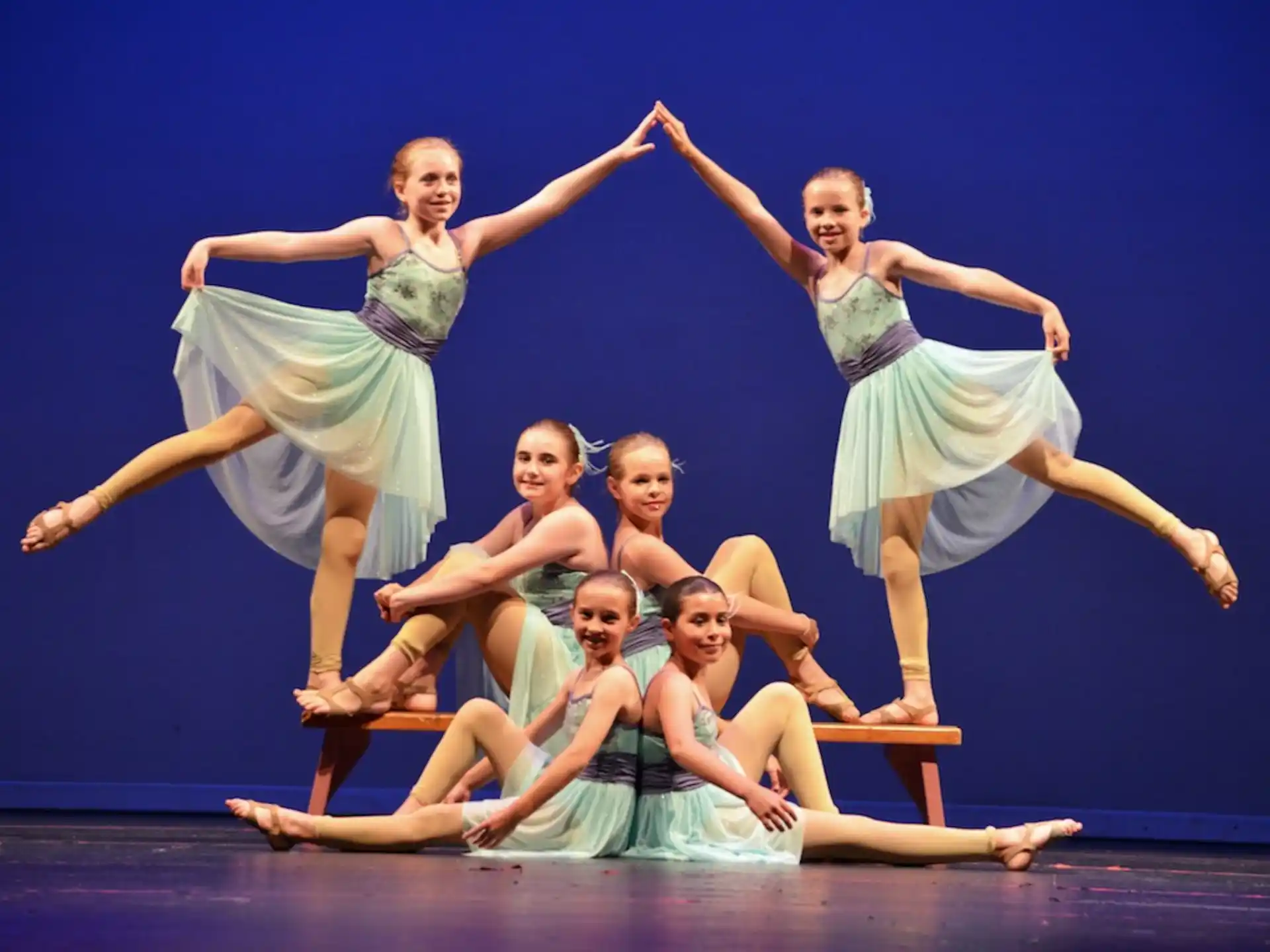 a group of women dancing